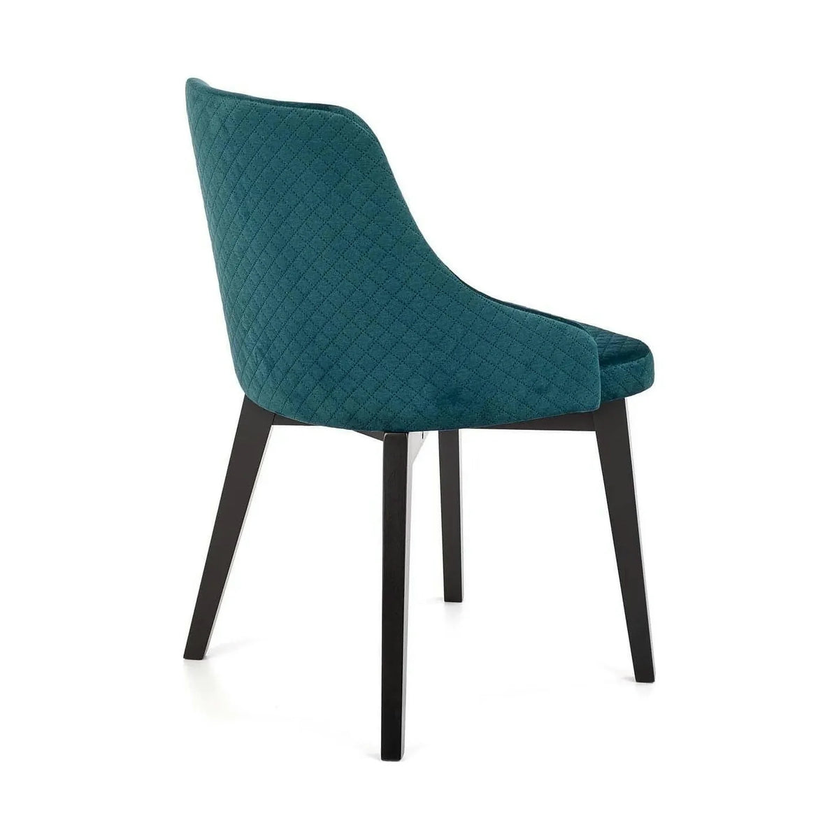 Scaun tapitat TOLEDO 3, verde, 57x56x86 cm