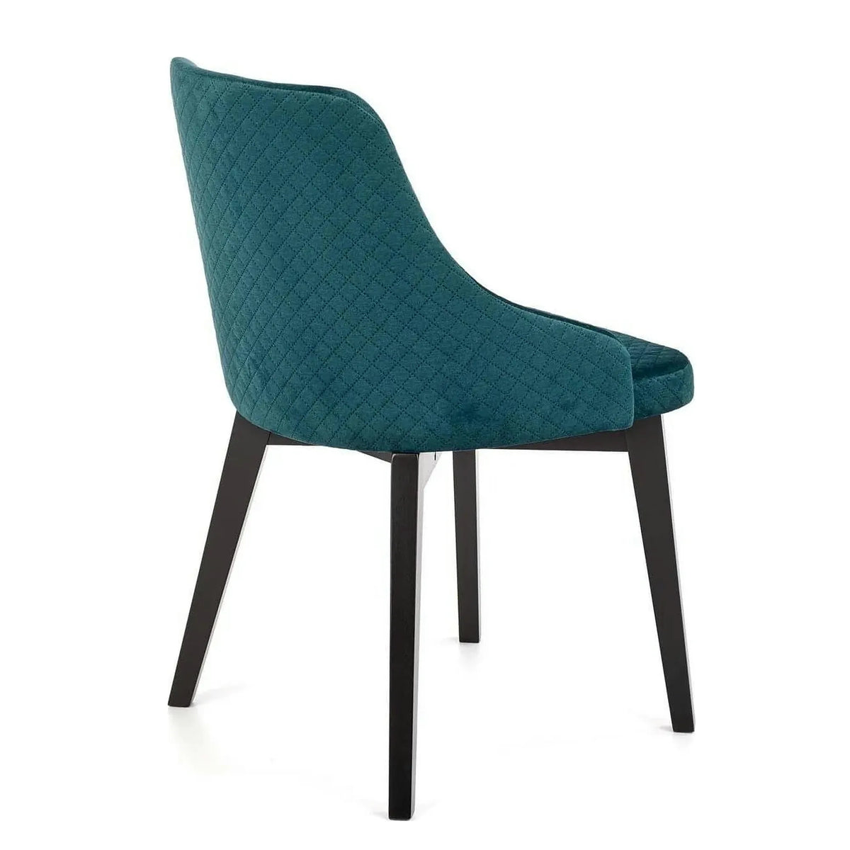 Scaun tapitat TOLEDO 3, verde, 57x56x86 cm