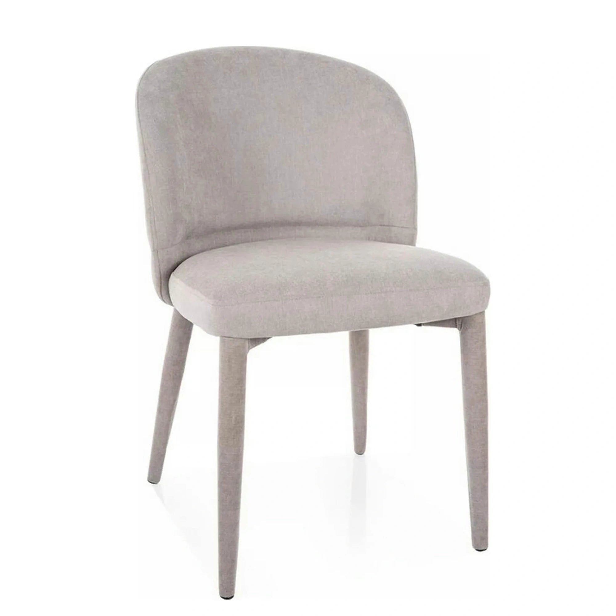 Scaun TINO, gri deschis - Wind 84, stofa clasica, 50x57x81 cm