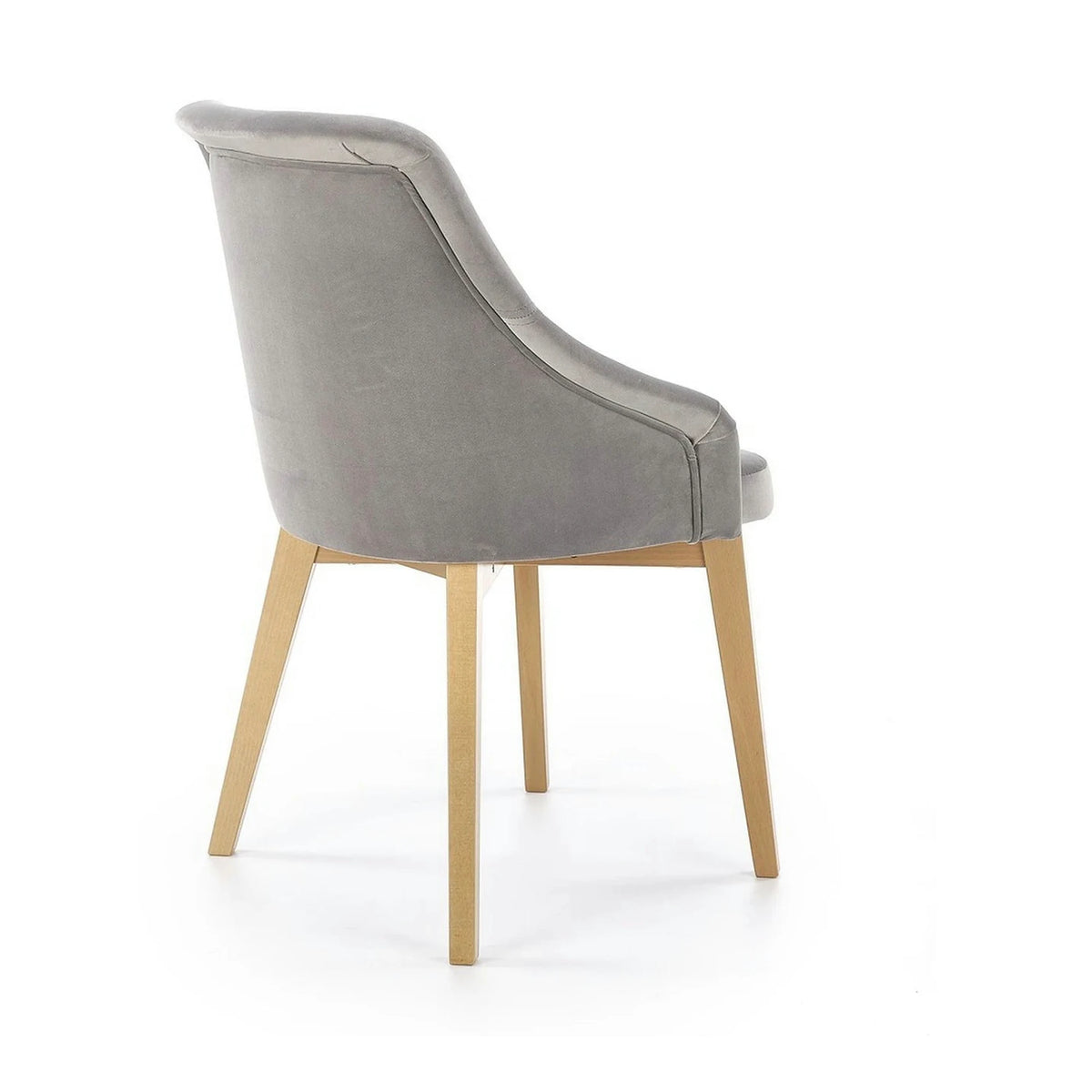 Scaun TOLEDO 2, gri/stejar, lemn de fag, 57x56x86 cm