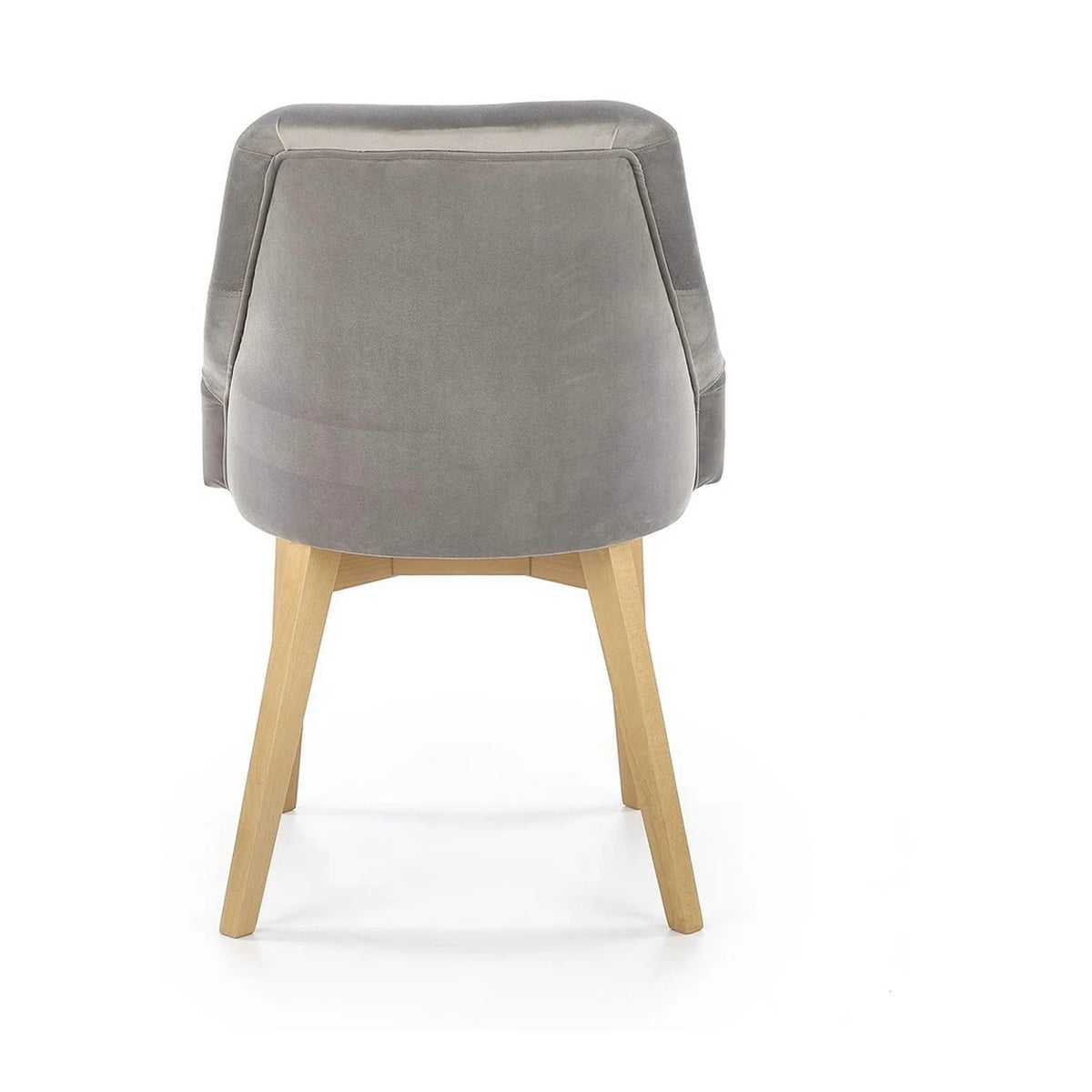Scaun TOLEDO 2, gri/stejar, lemn de fag, 57x56x86 cm