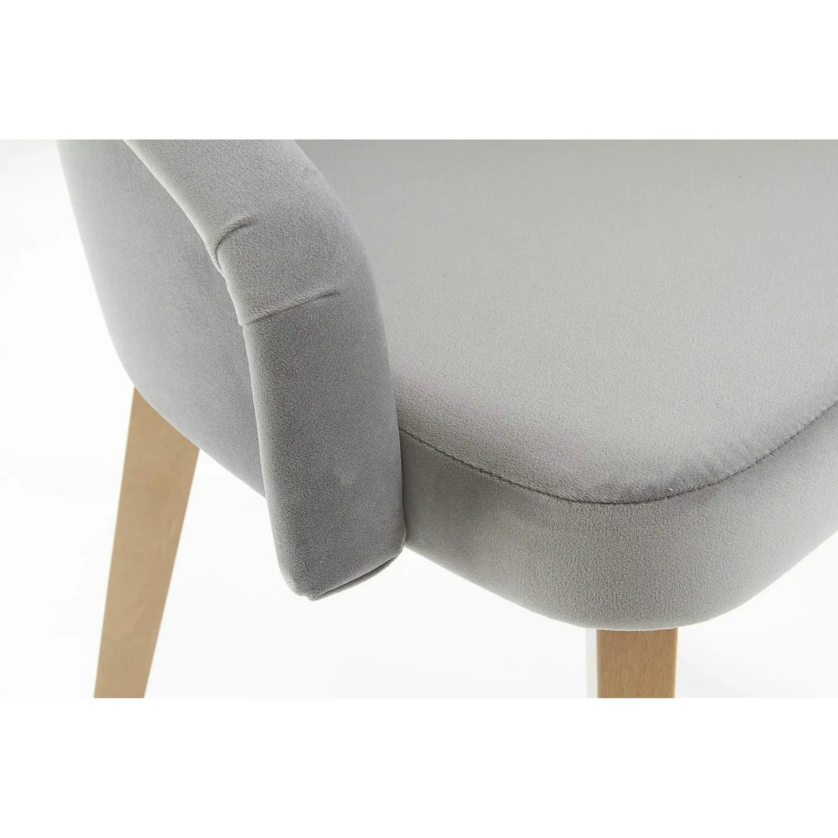 Scaun TOLEDO 2, gri/stejar, lemn de fag, 57x56x86 cm