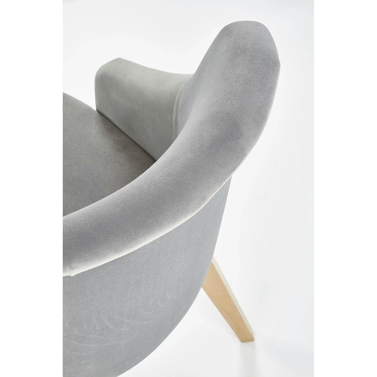 Scaun TOLEDO 2, gri/stejar, lemn de fag, 57x56x86 cm