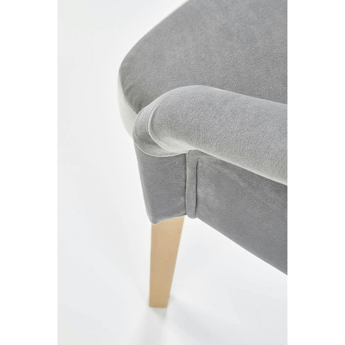 Scaun TOLEDO 2, gri/stejar, lemn de fag, 57x56x86 cm