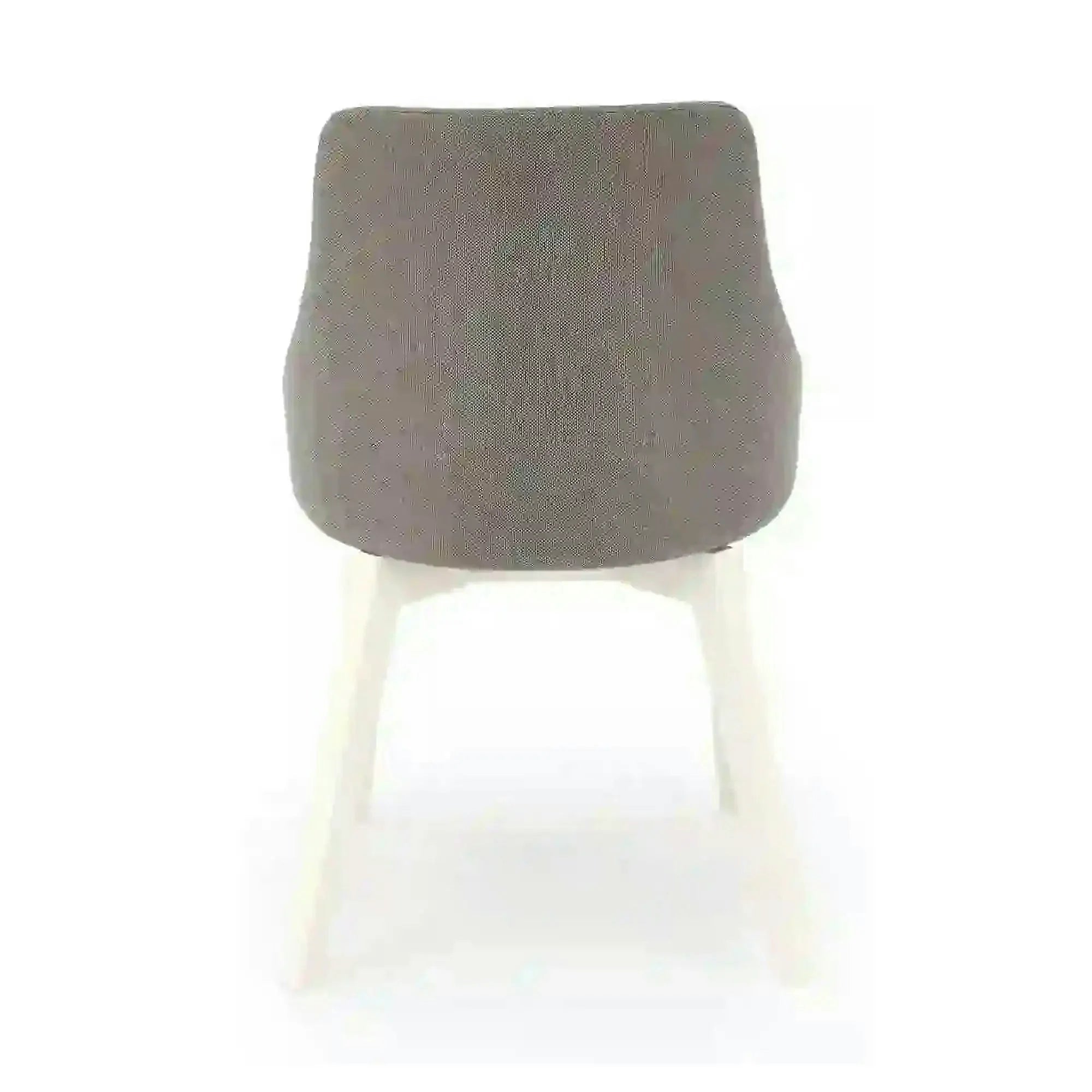 Scaun TOLEDO, gri/alb, stofa clasica/lemn de fag, 51x55x82 cm
