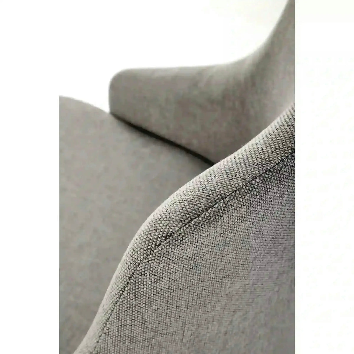 Scaun TOLEDO, gri/alb, stofa clasica/lemn de fag, 51x55x82 cm