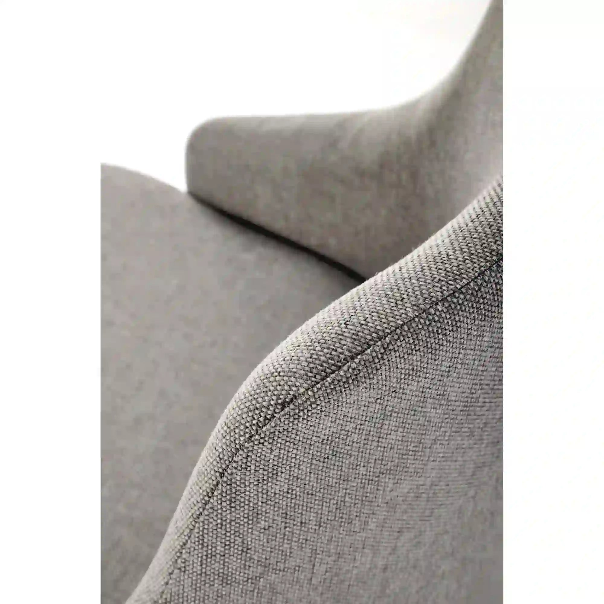 Scaun TOLEDO, gri/alb, stofa clasica/lemn de fag, 51x55x82 cm