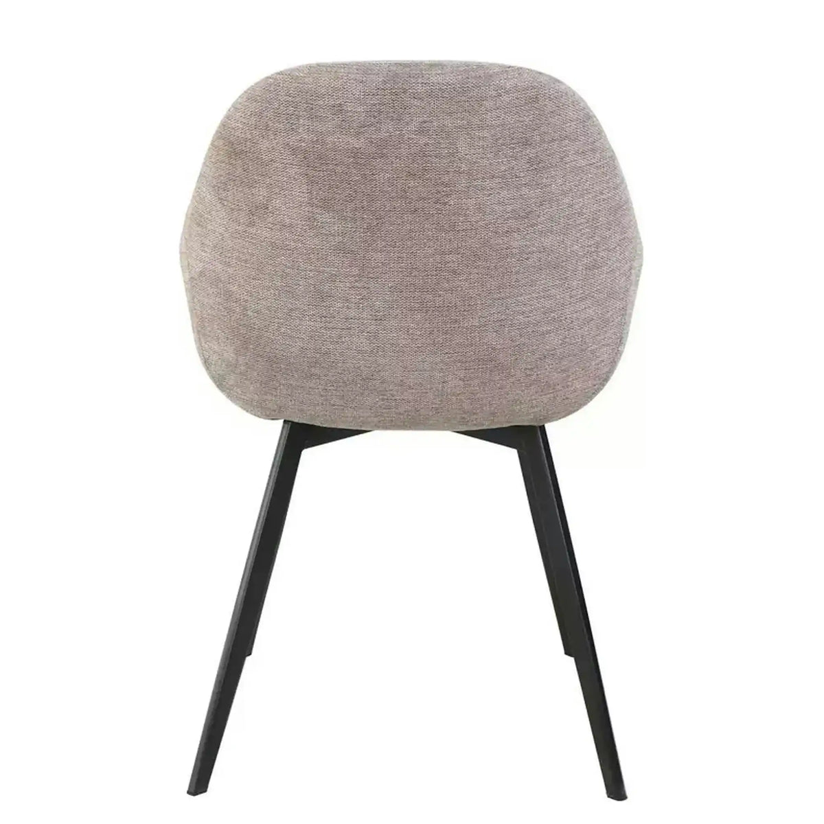 Scaun VINTO, bej - Brego 34, stofa clasica/metal, 57x45x85 cm
