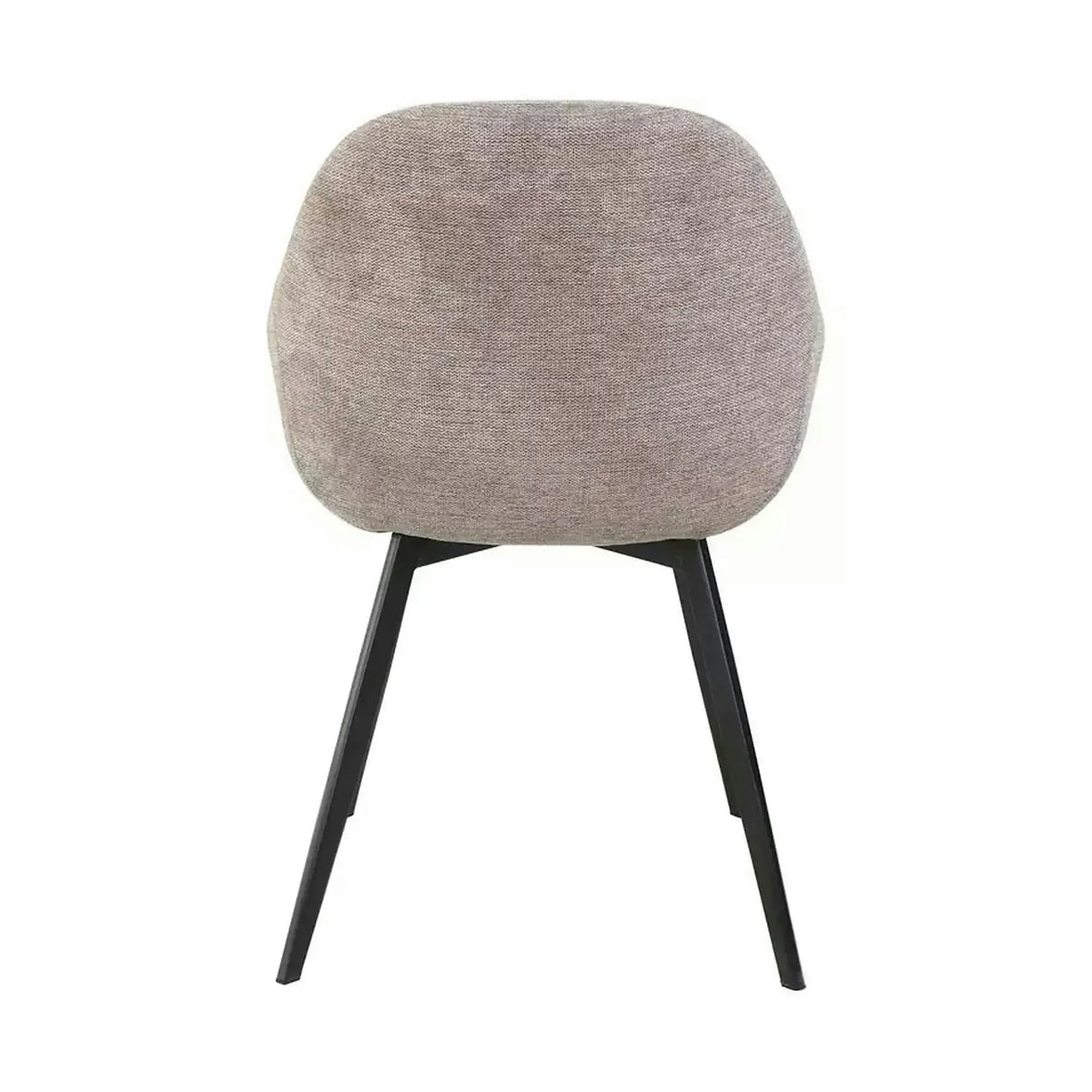 Scaun VINTO, bej - Brego 34, stofa clasica/metal, 57x45x85 cm
