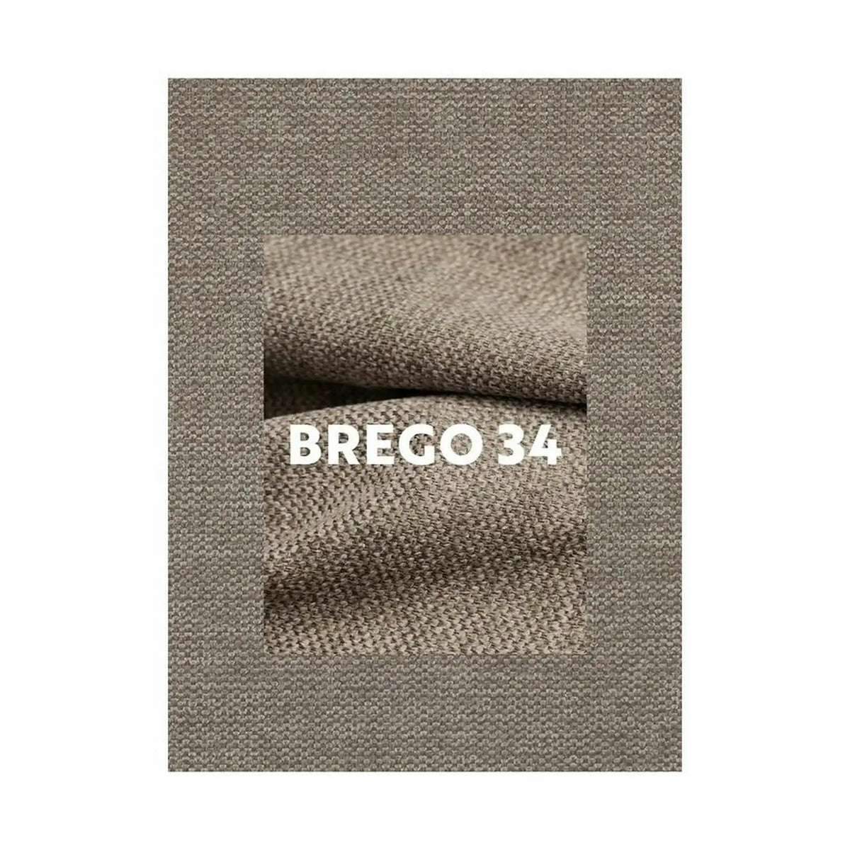 Scaun VINTO, bej - Brego 34, stofa clasica/metal, 57x45x85 cm