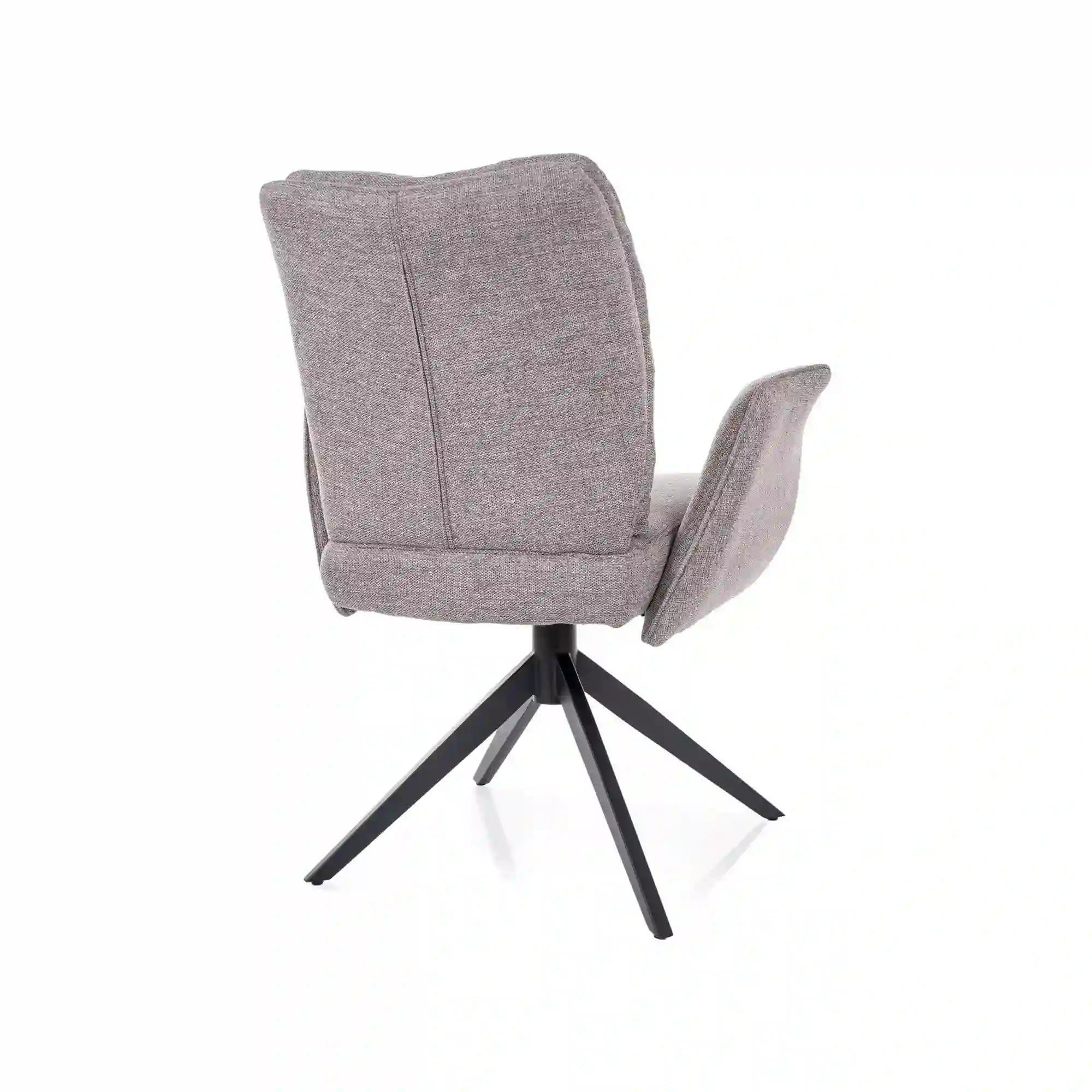 Scaun WING, gri - Brego 07, stofa clasica/metal, 66x65x90 cm