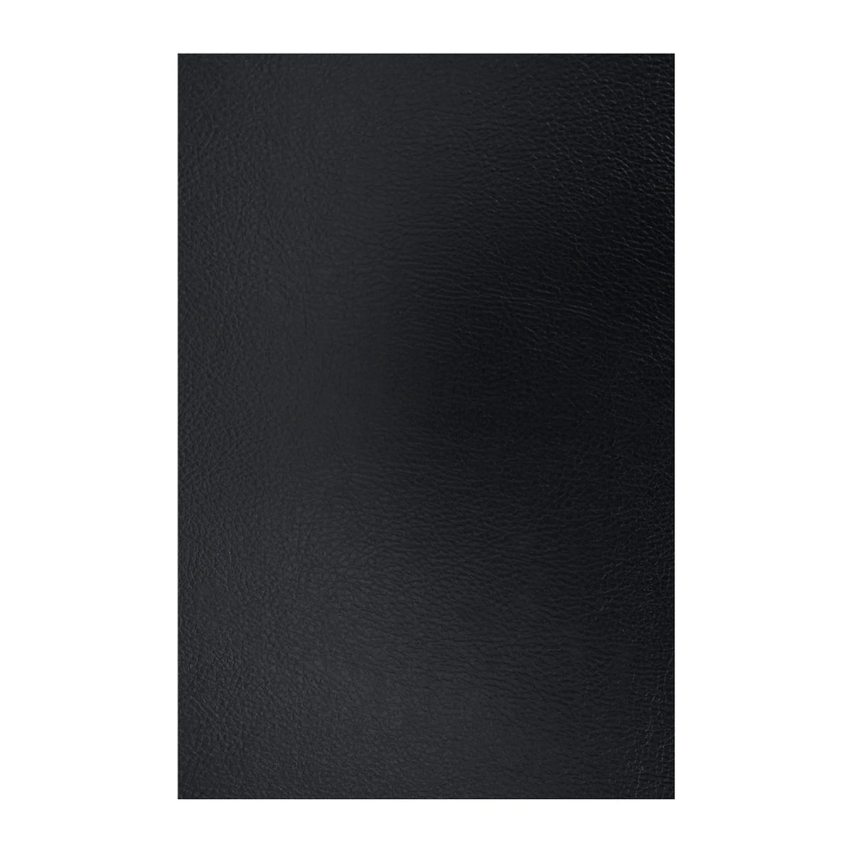 Scaun ZEKI, negru, piele ecologica/metal, 45x58x82 cm