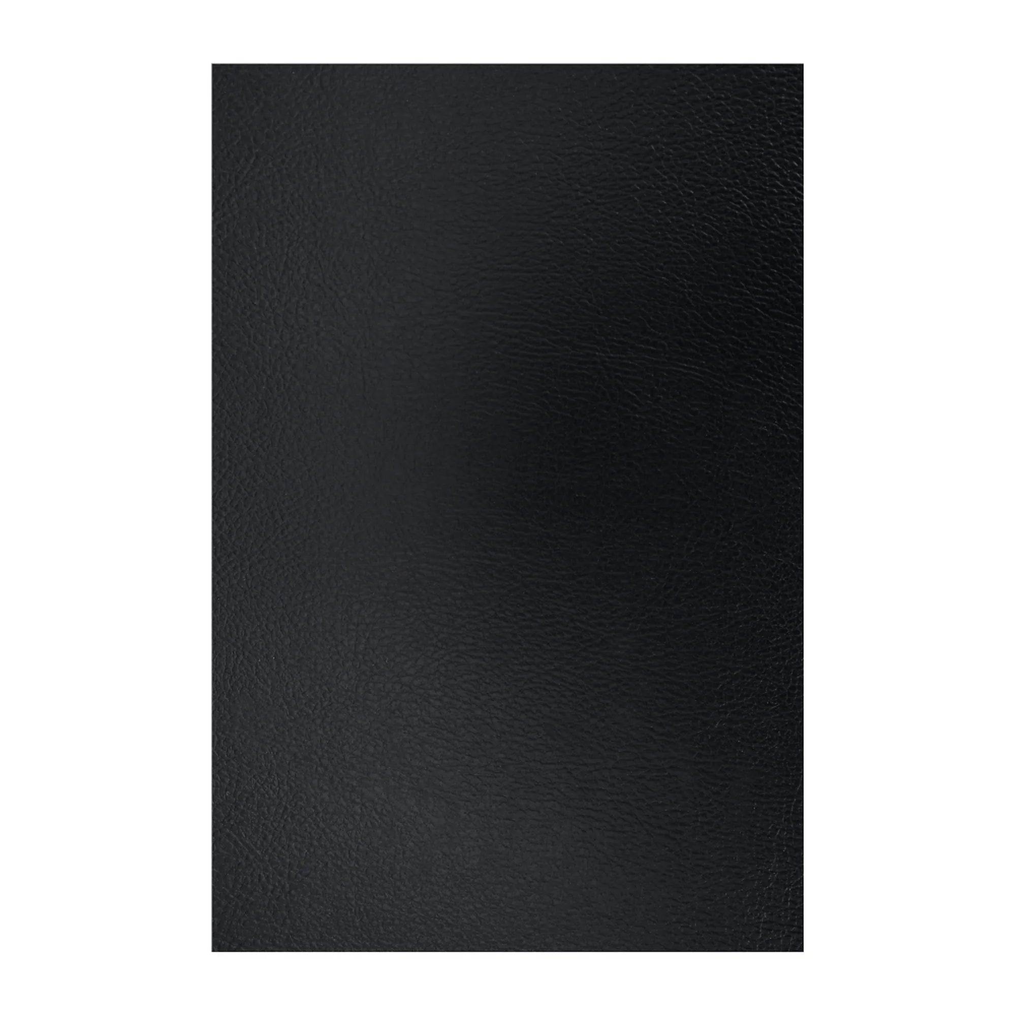 Scaun ZEKI, negru, piele ecologica/metal, 45x58x82 cm
