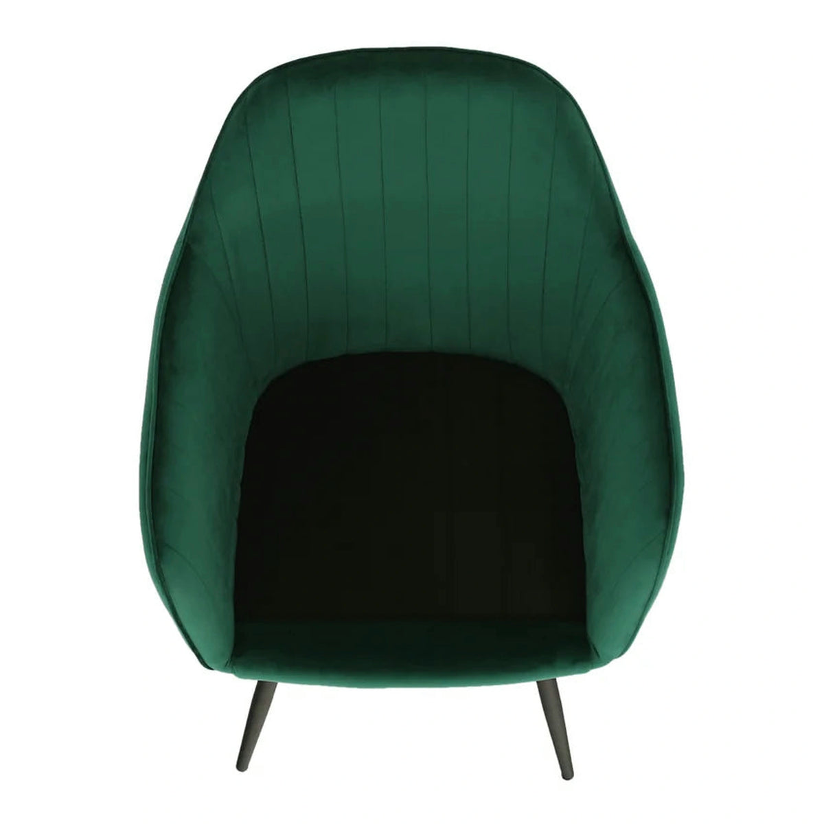 Scaun ZIRKON, verde smarald/negru, catifea/metal, 56x55x82 cm