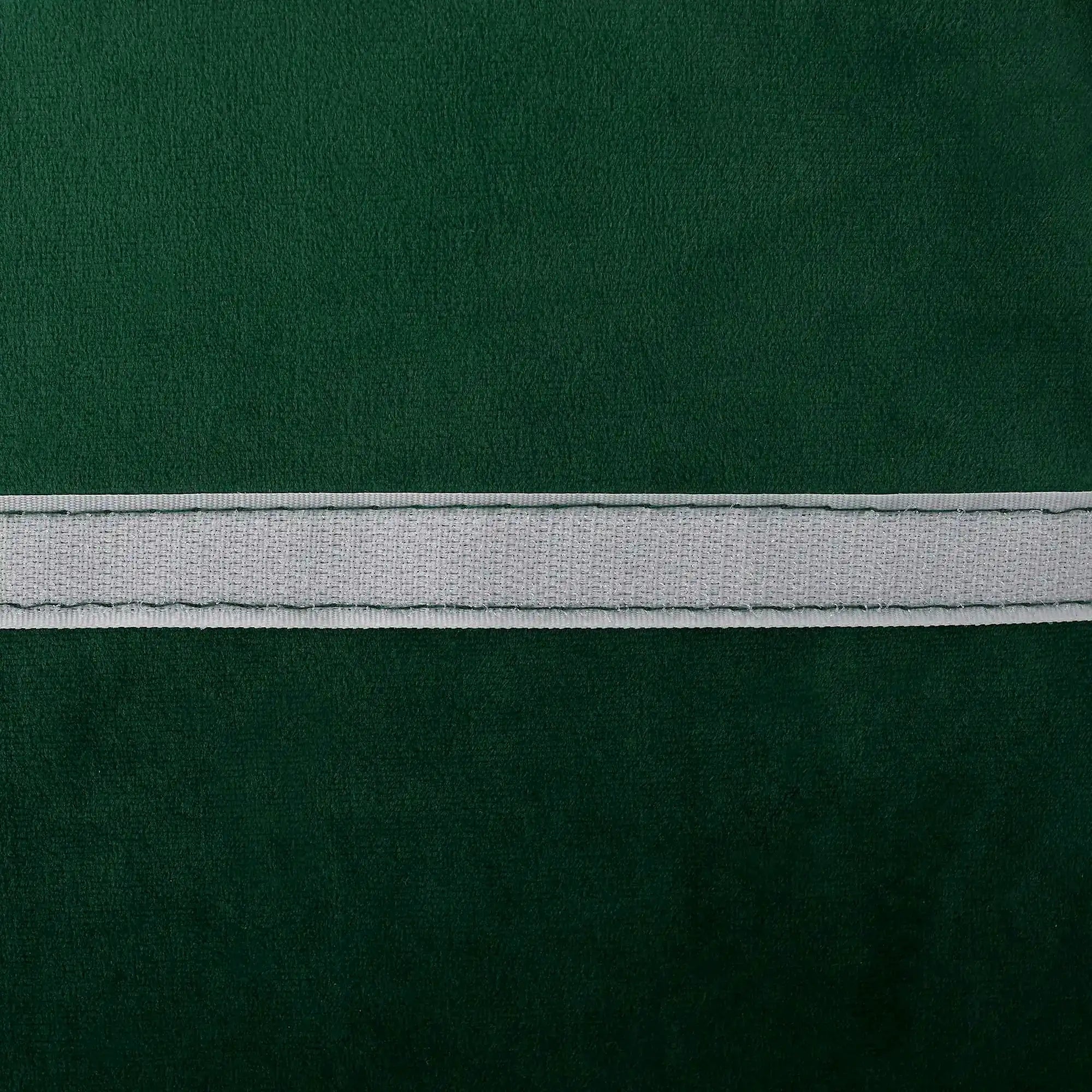 Scaun ZIRKON, verde smarald/negru, catifea/metal, 56x55x82 cm