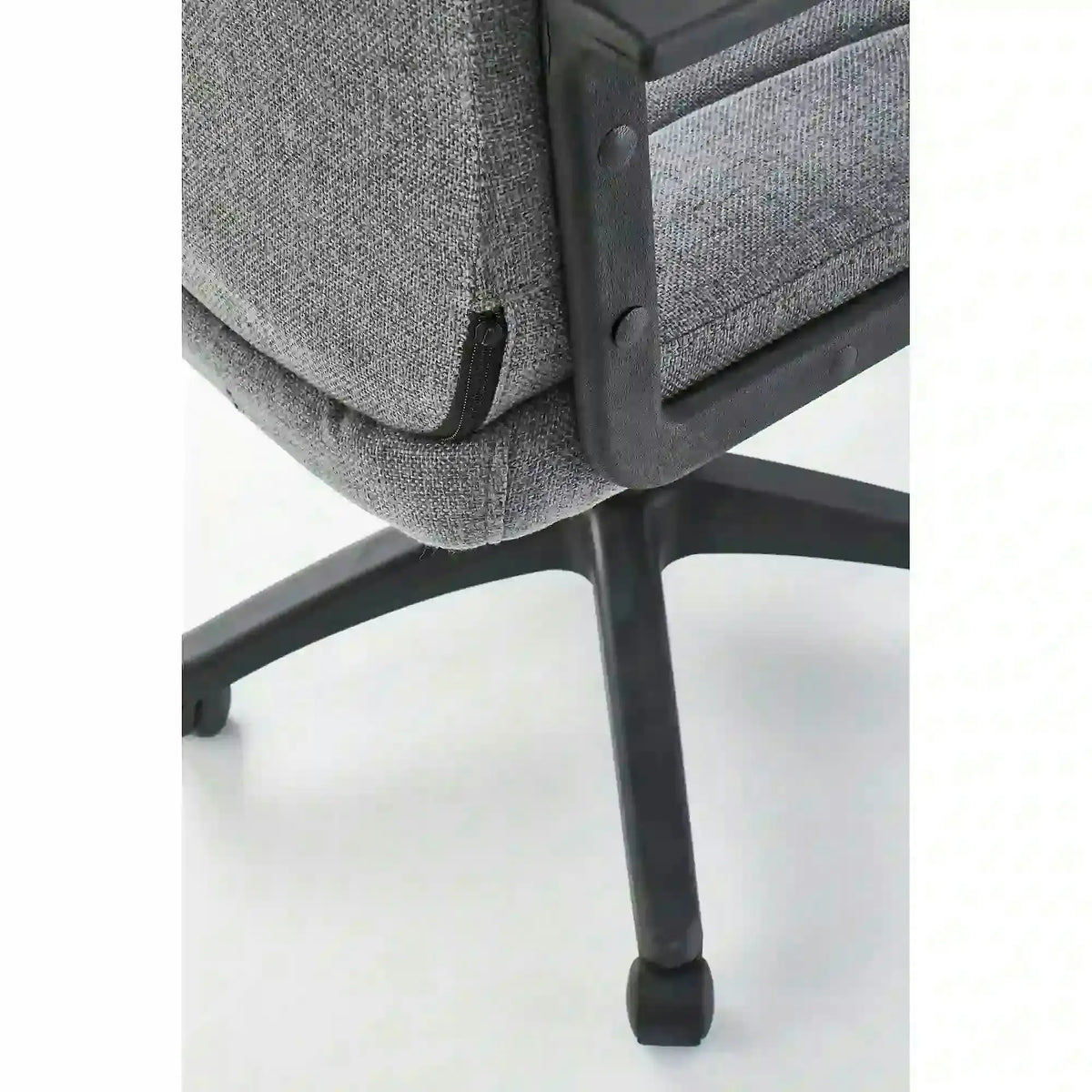 Scaune de birou RINO, gri, stofa/metal/plastic, 61x63x112/122 cm