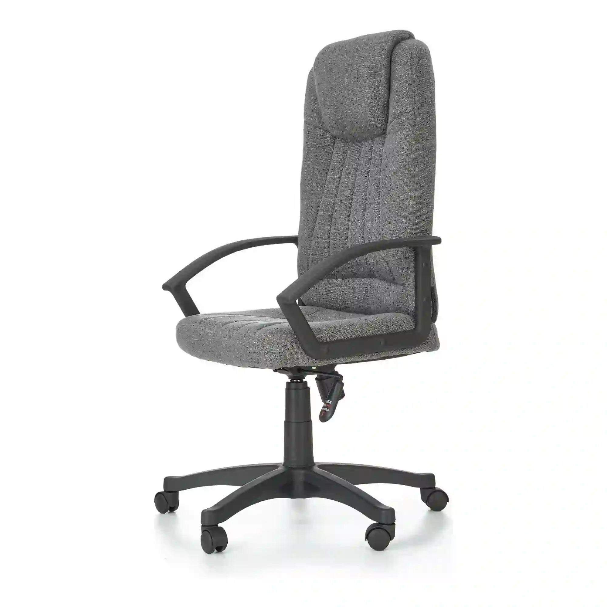 Scaune de birou RINO, gri, stofa/metal/plastic, 61x63x112/122 cm