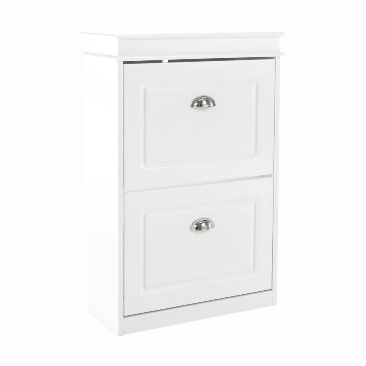 Pantofar SEBER TYP 1, alb, PAL, 54x24x83 cm