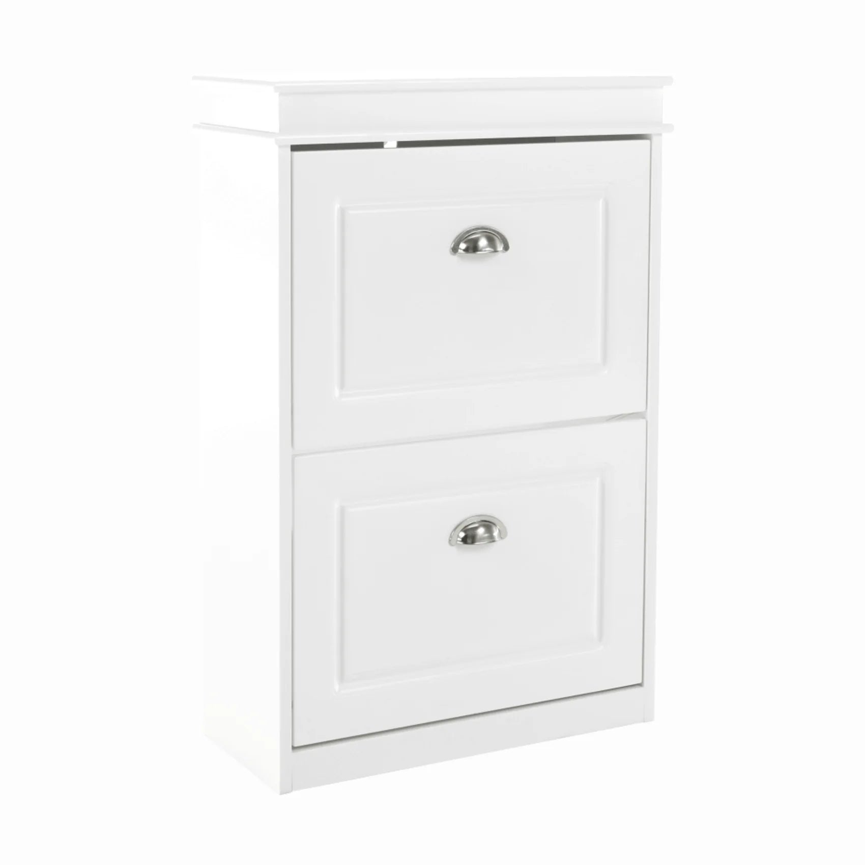 Pantofar SEBER TYP 1, alb, PAL, 54x24x83 cm