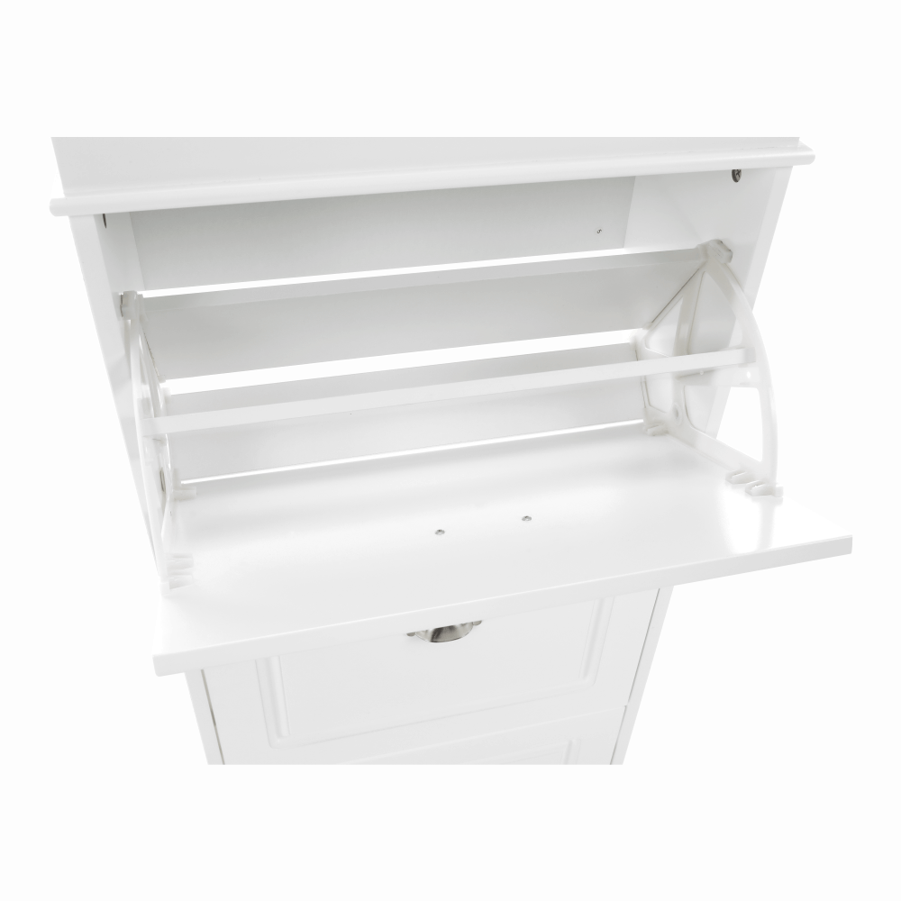 Pantofar SEBER TYP 2, alb, PAL, 54x24x117 cm