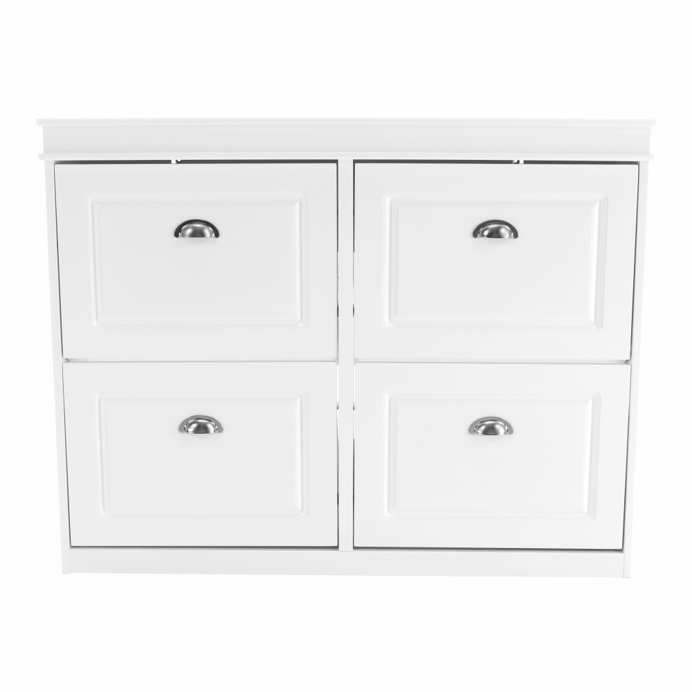 Pantofar SEBER TYP 5, alb, PAL, 105x24x82.5 cm