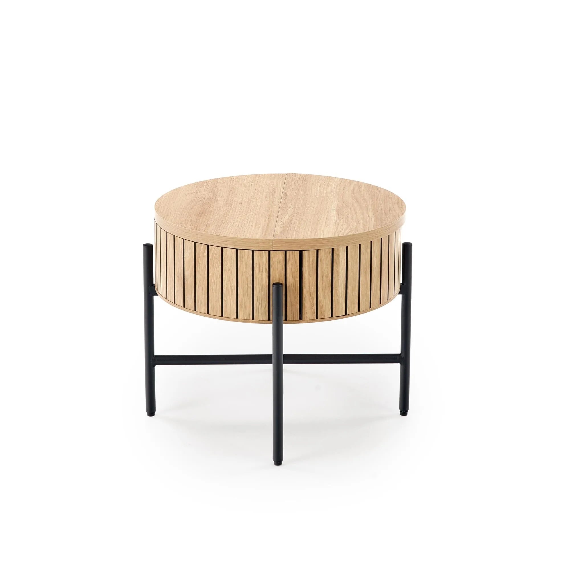 Set 2 masute cafea DANTE, stejar/negru