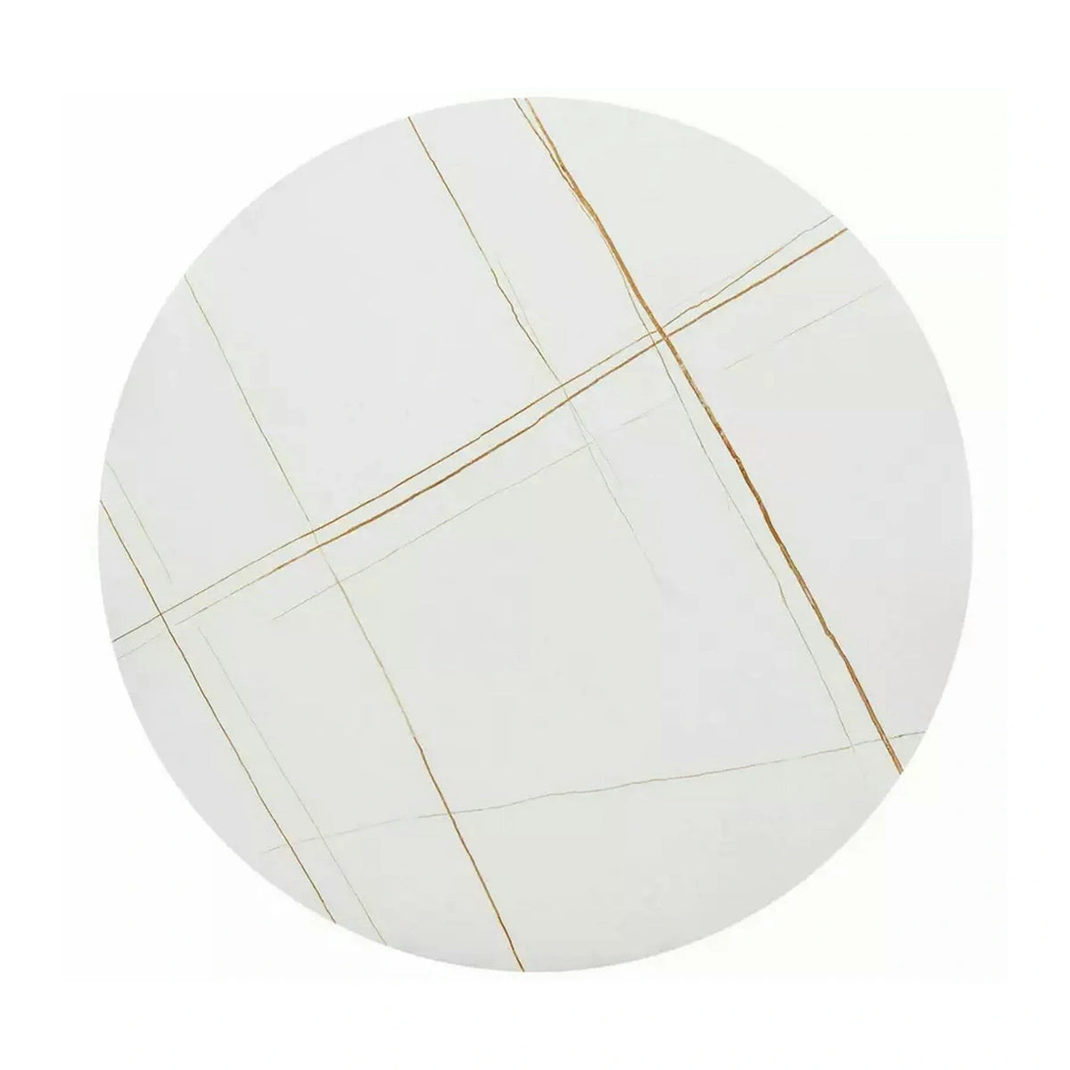Set 2 masute cafea FERRANTE B, alb/negru, ceramica/metal
