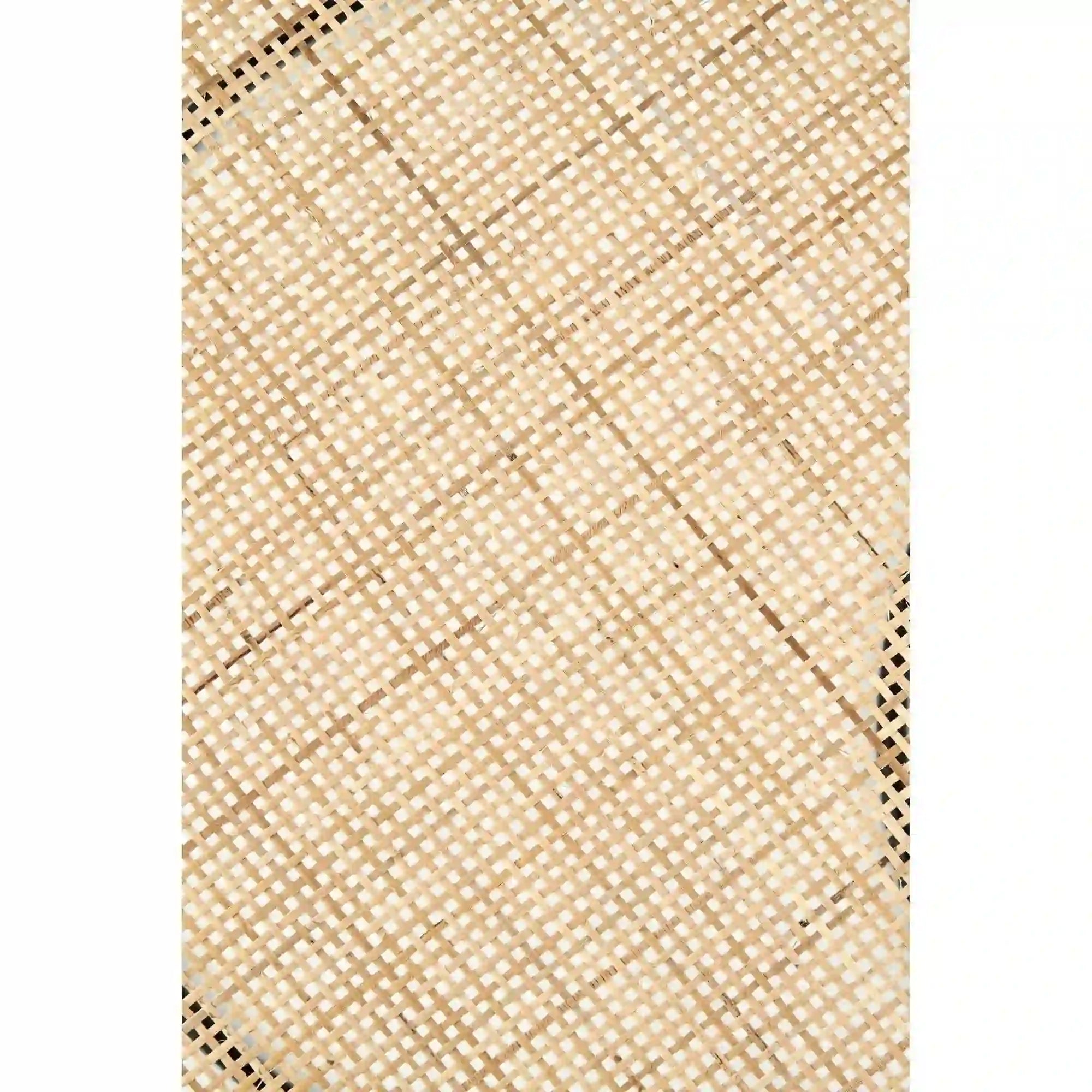 Set 2 masute cafea MANADO, stejar/negru, ratan natural/otel