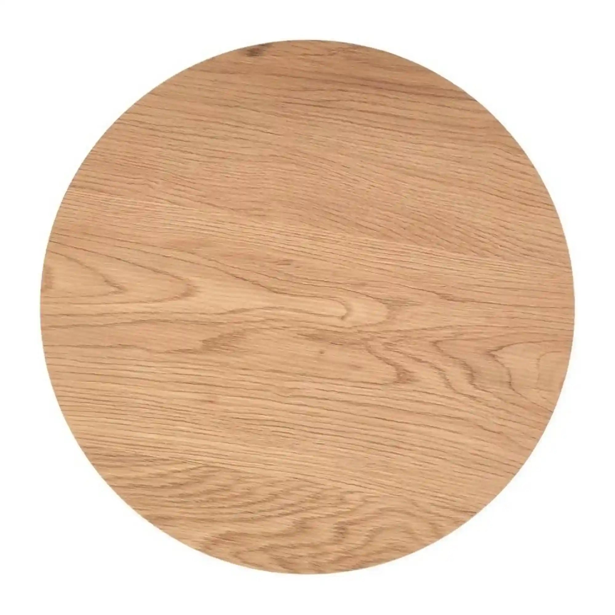 Set 2 masute cafea MENTONA 2, stejar auriu/negru