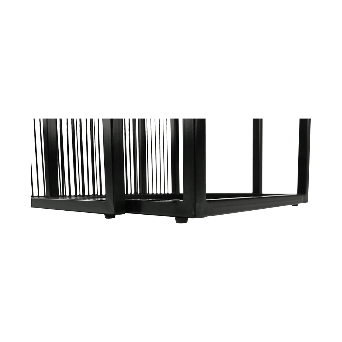 Set 2 masute RIMBO, stejar/negru