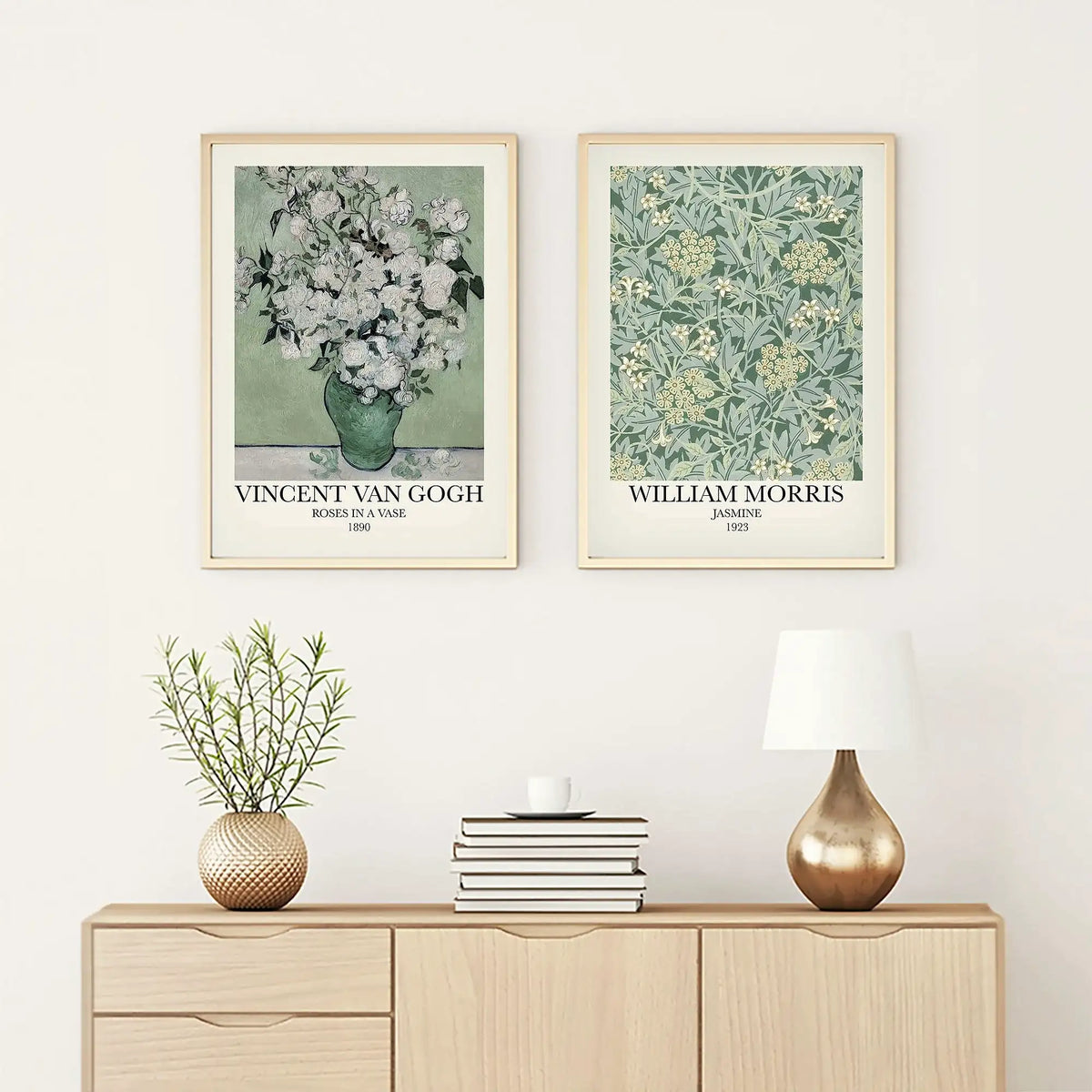 Set 2 tablouri HUHU277, multicolor, MDF, 50x70 cm
