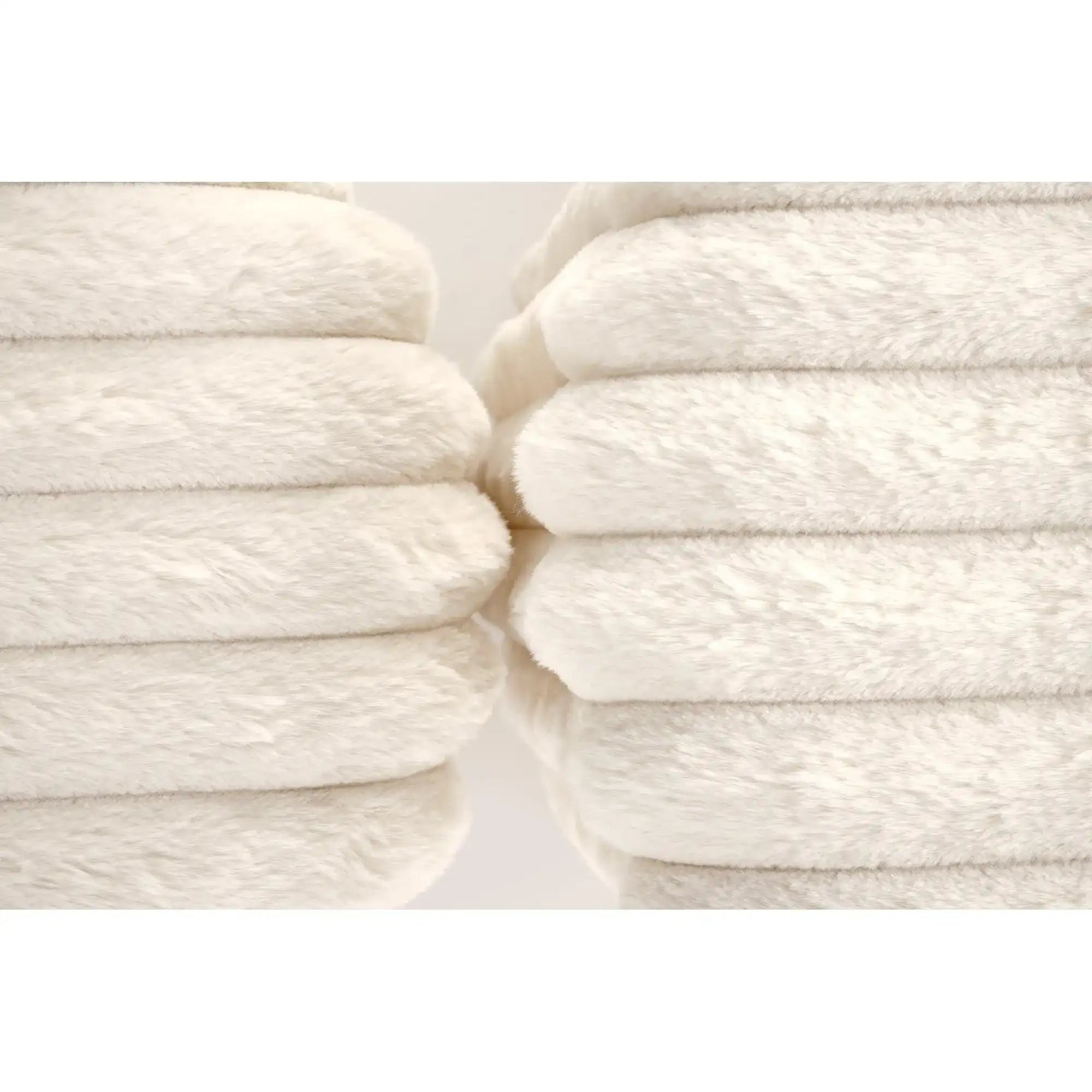 Set 2 taburete FIDO, stofa crem