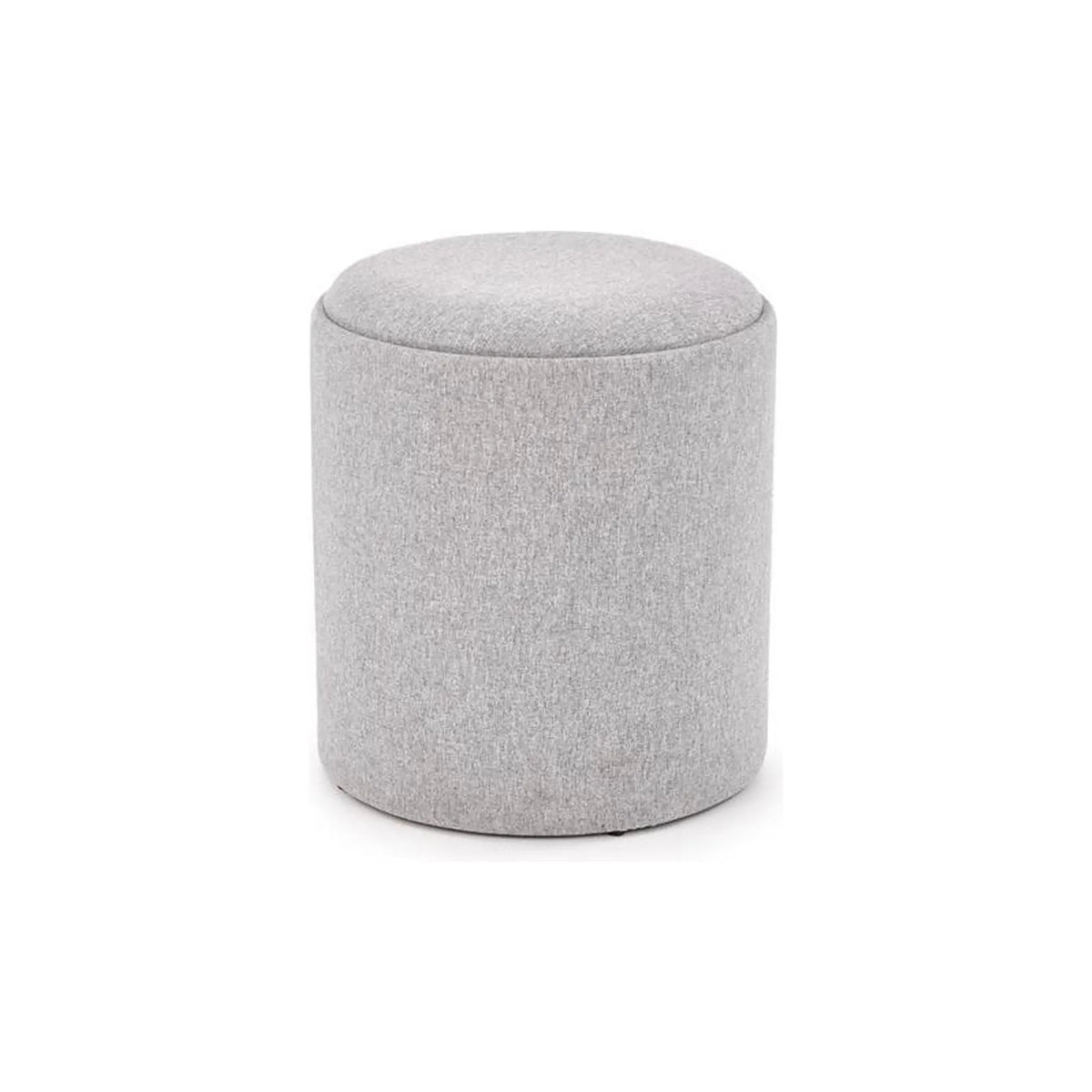 Set 2 tabureti AVIKO, stofa clasica gri deschis, cu spatiu depozitare