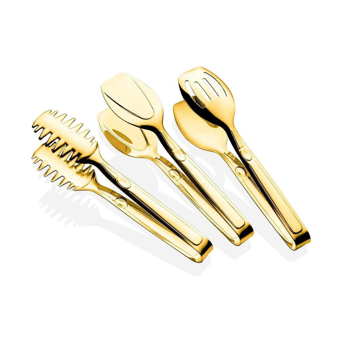 Set 3 clești PIACASA TITANIUM, auriu, oțel
