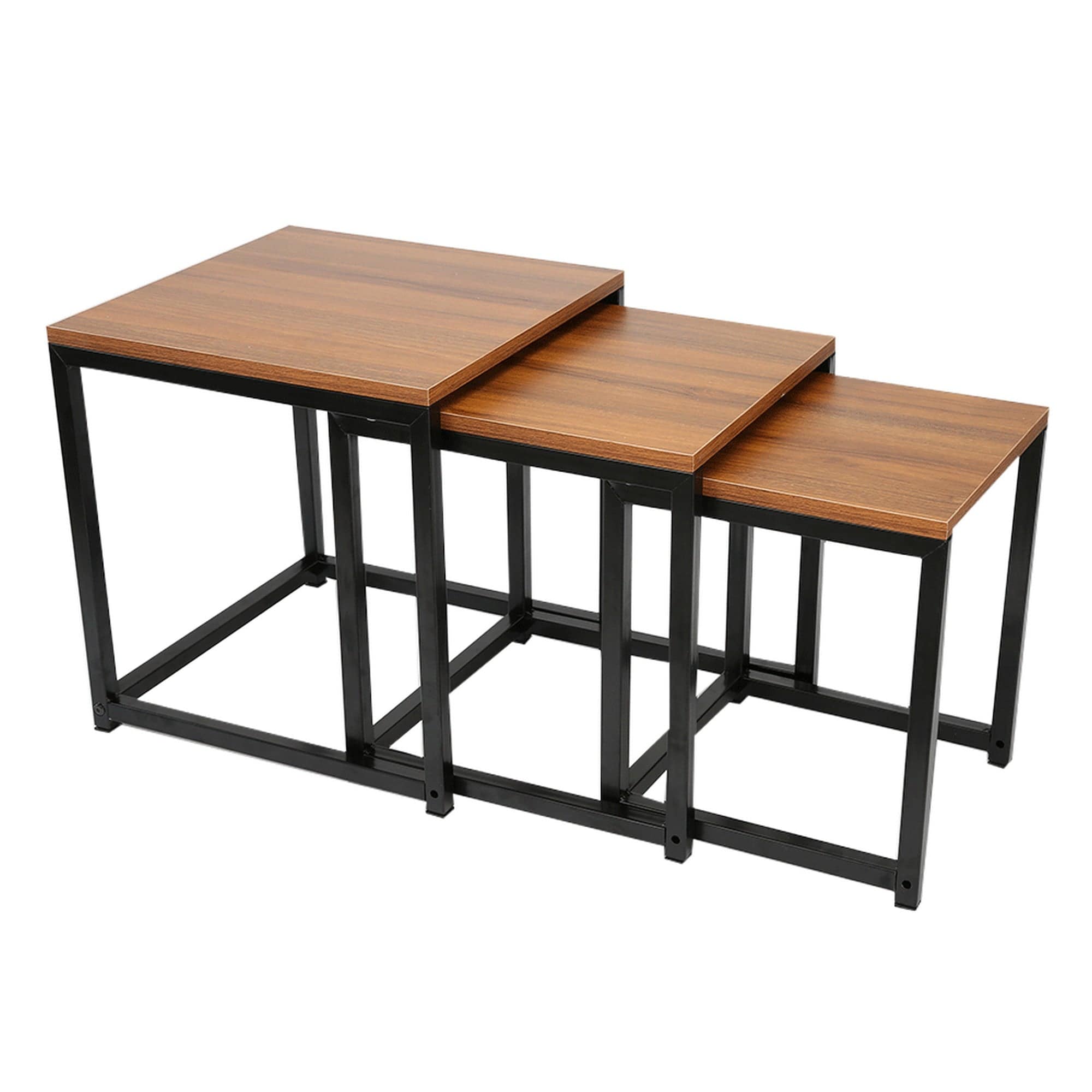 Set 3 masute KASTLER NEW TYP 3, nuc/negru