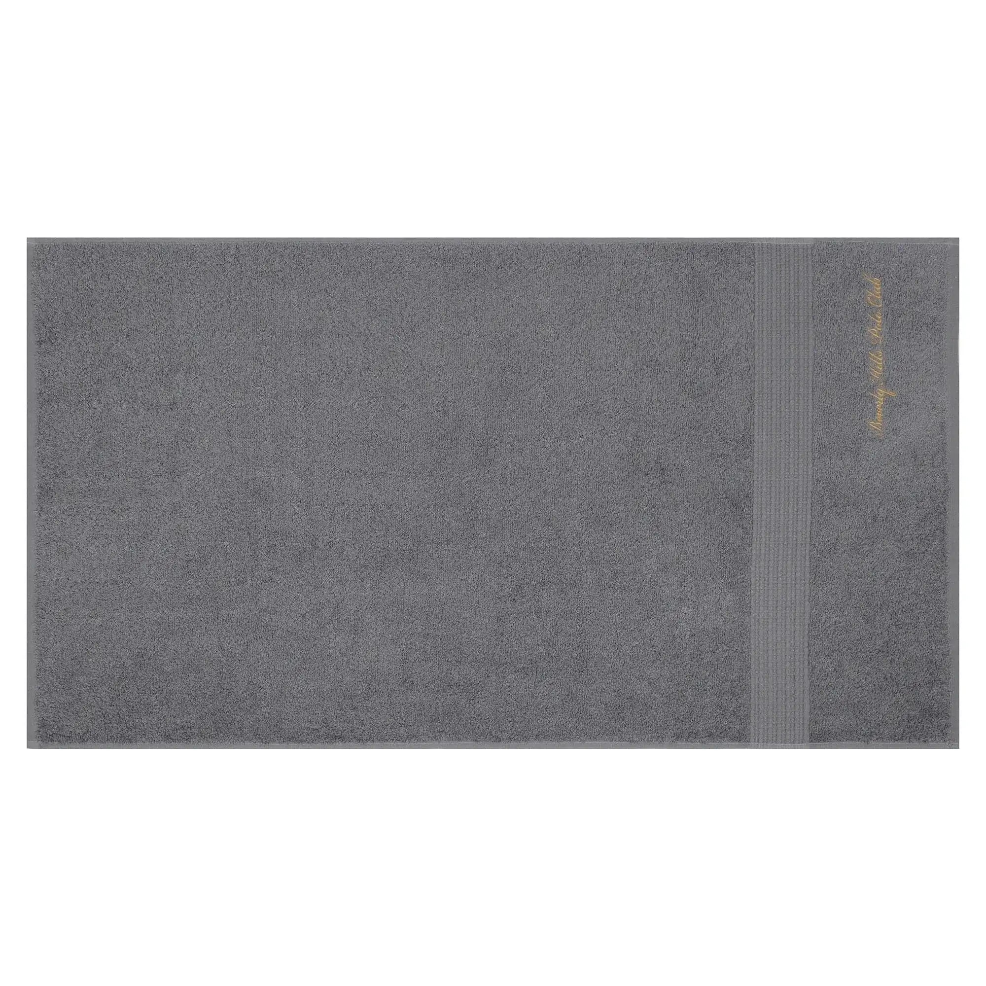 Set 3 prosoape baie 404, gri, bumbac, 50x90 cm