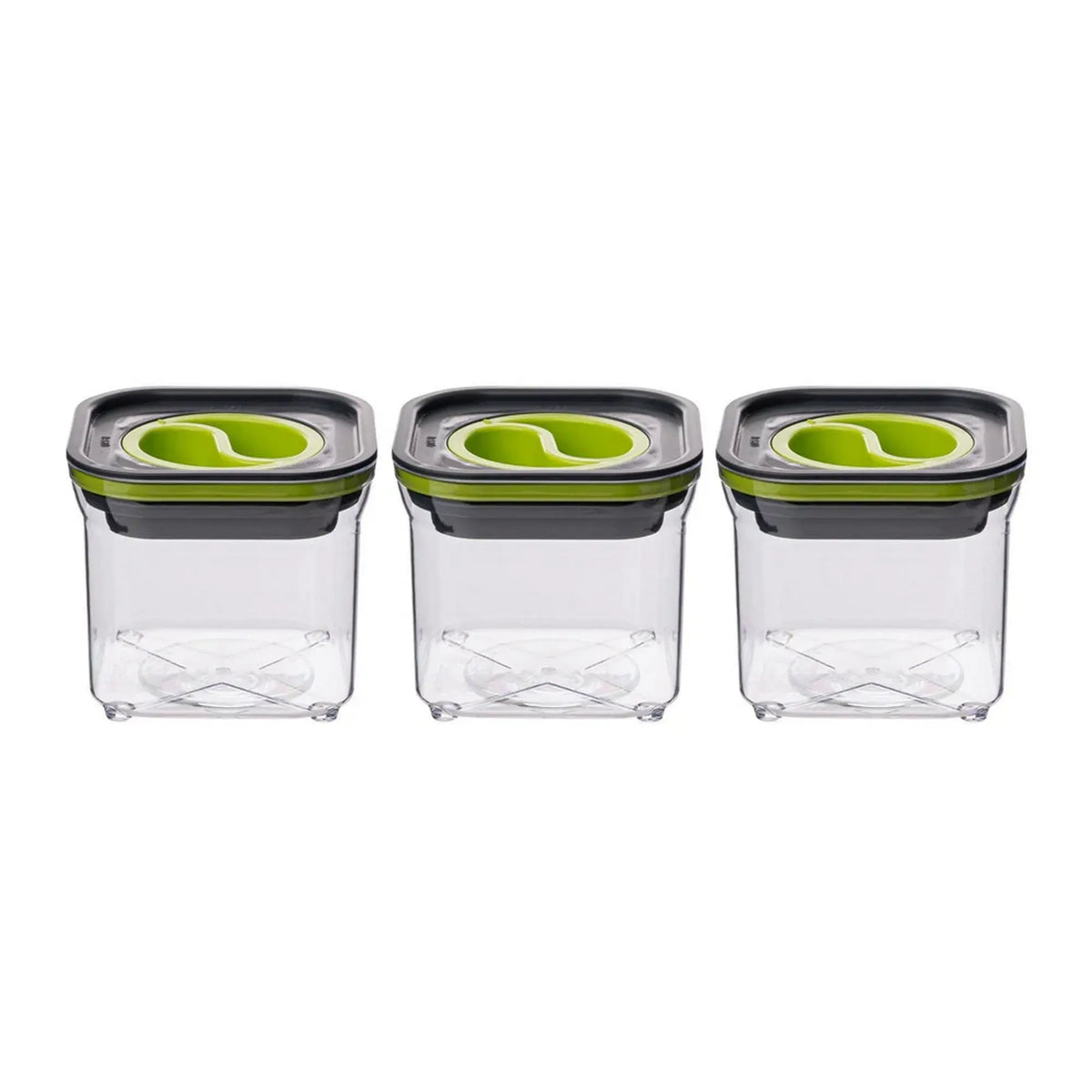 Set 3 recipiente 503HRN1149, plastic, 700 ml