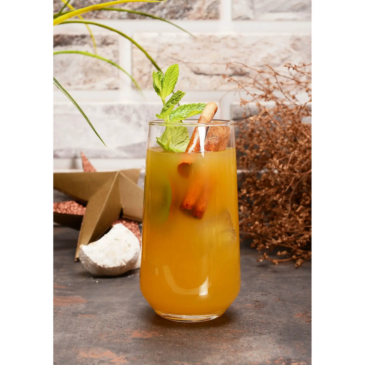 Set 6 pahare PB-420015, transparent, sticlă, 470 ml