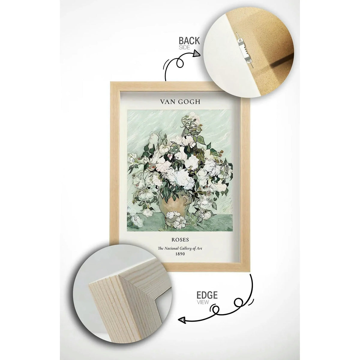 Set 6 tablouri ARTSYCLLCT10, multicolor, MDF, 30x40 cm