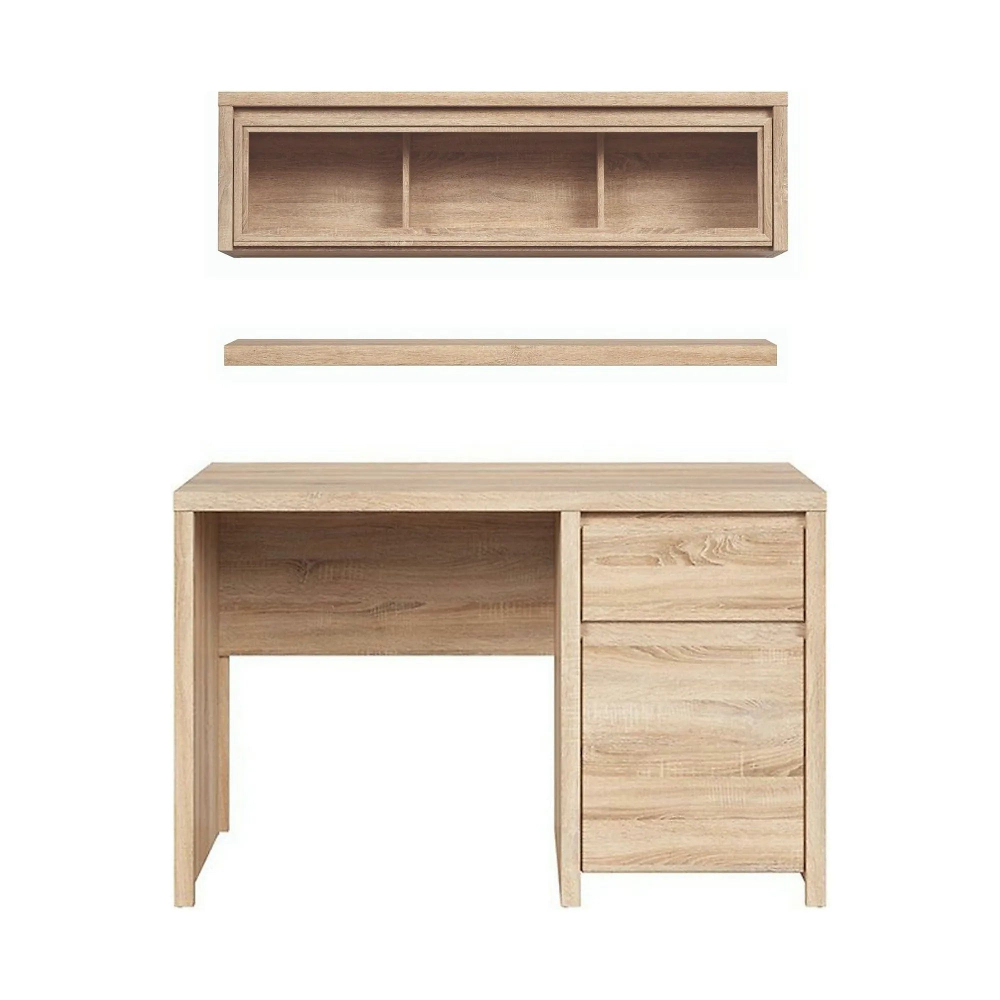 Set birou KASPIAN, stejar sonoma, PAL