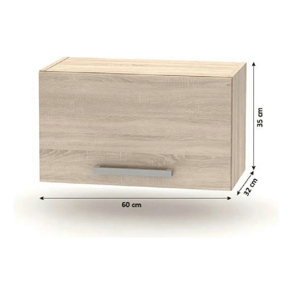 Set bucatarie NOVA PLUS, stejar sonoma, 240 cm
