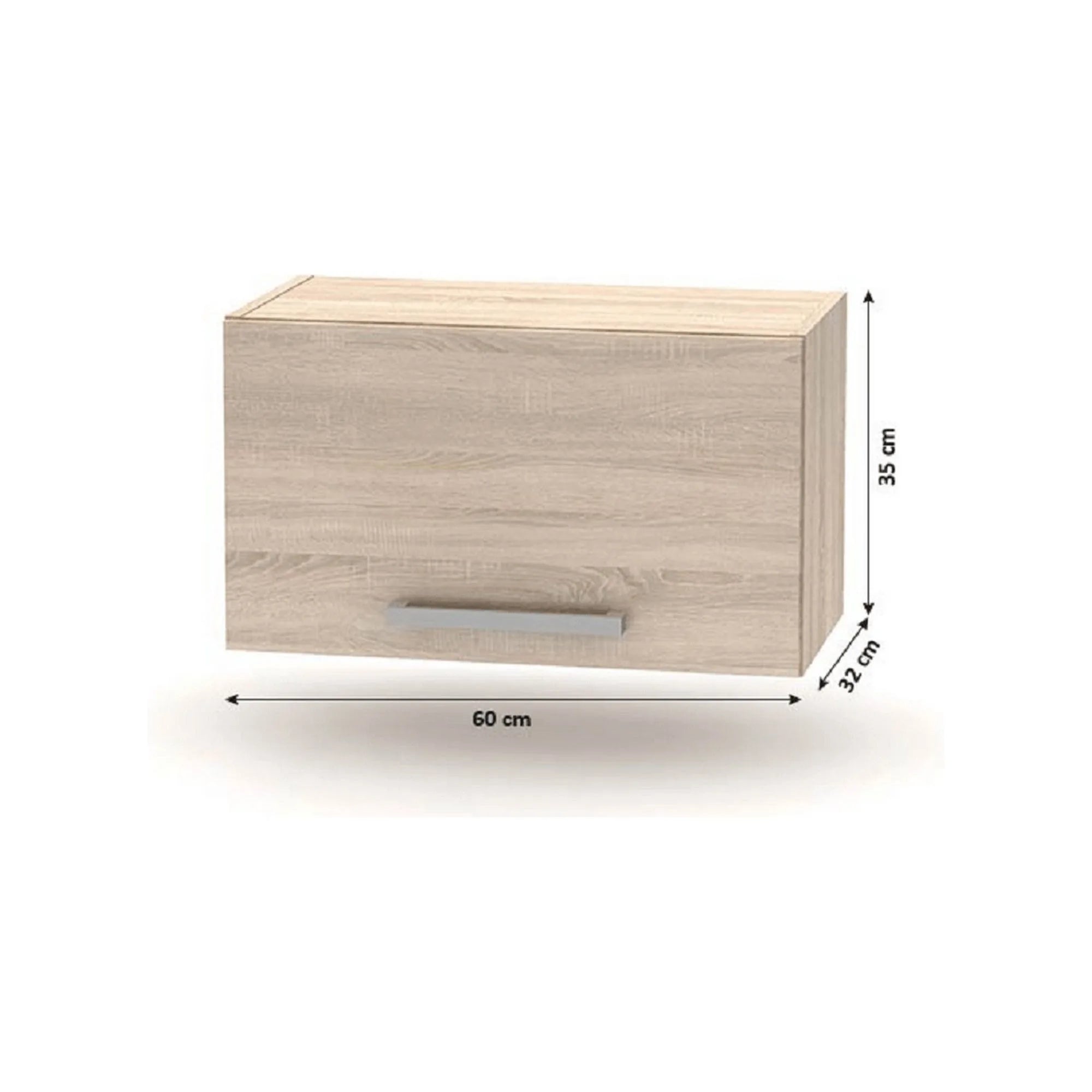 Set bucatarie NOVA PLUS, stejar sonoma, 240 cm