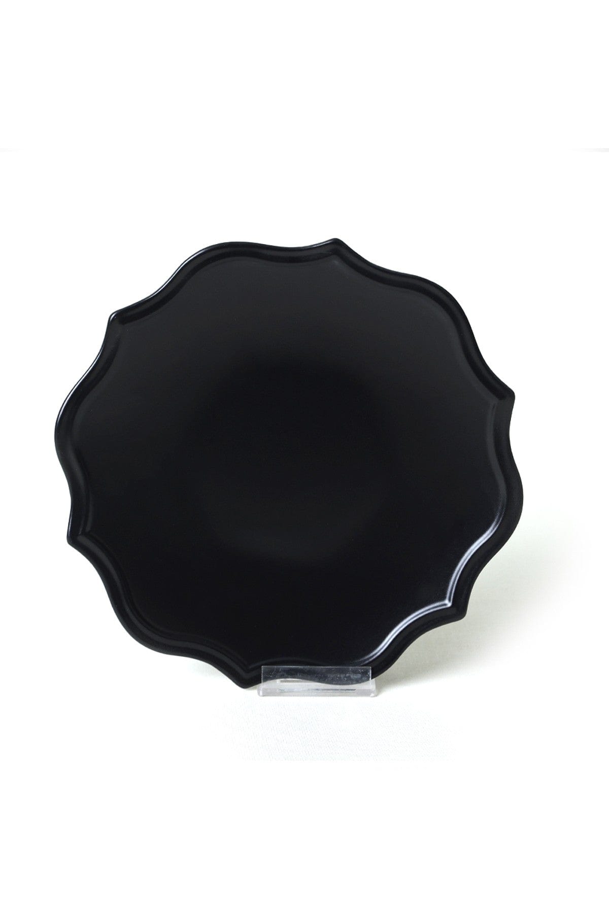 Set de cina 275KRM2341, 24 piese, negru mat, ceramica