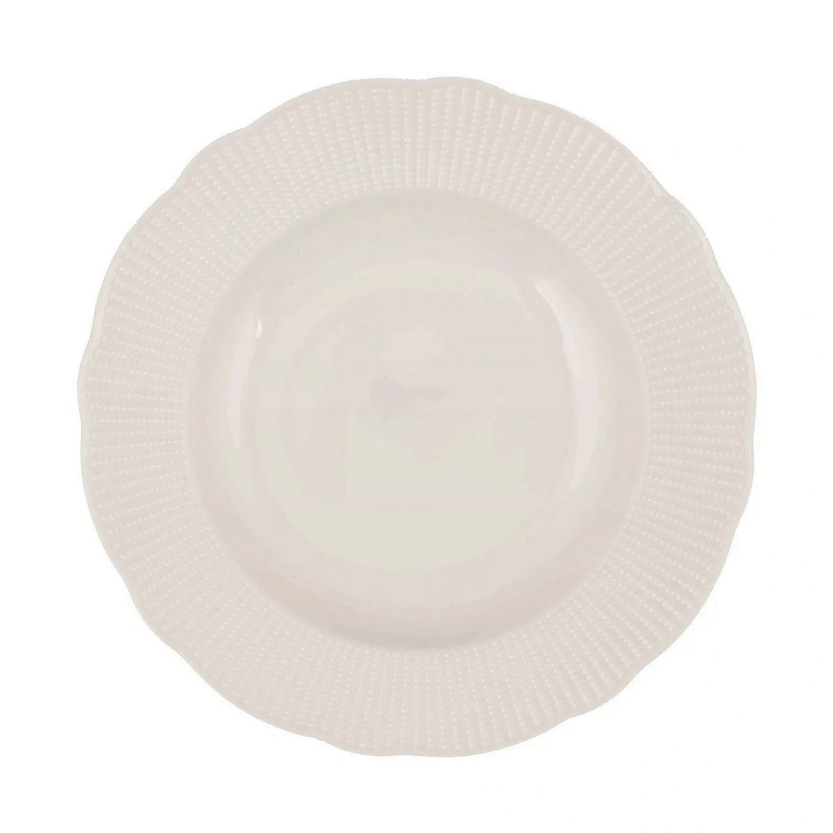Set de cină BNILY24Y200, 24 piese, alb, porțelan