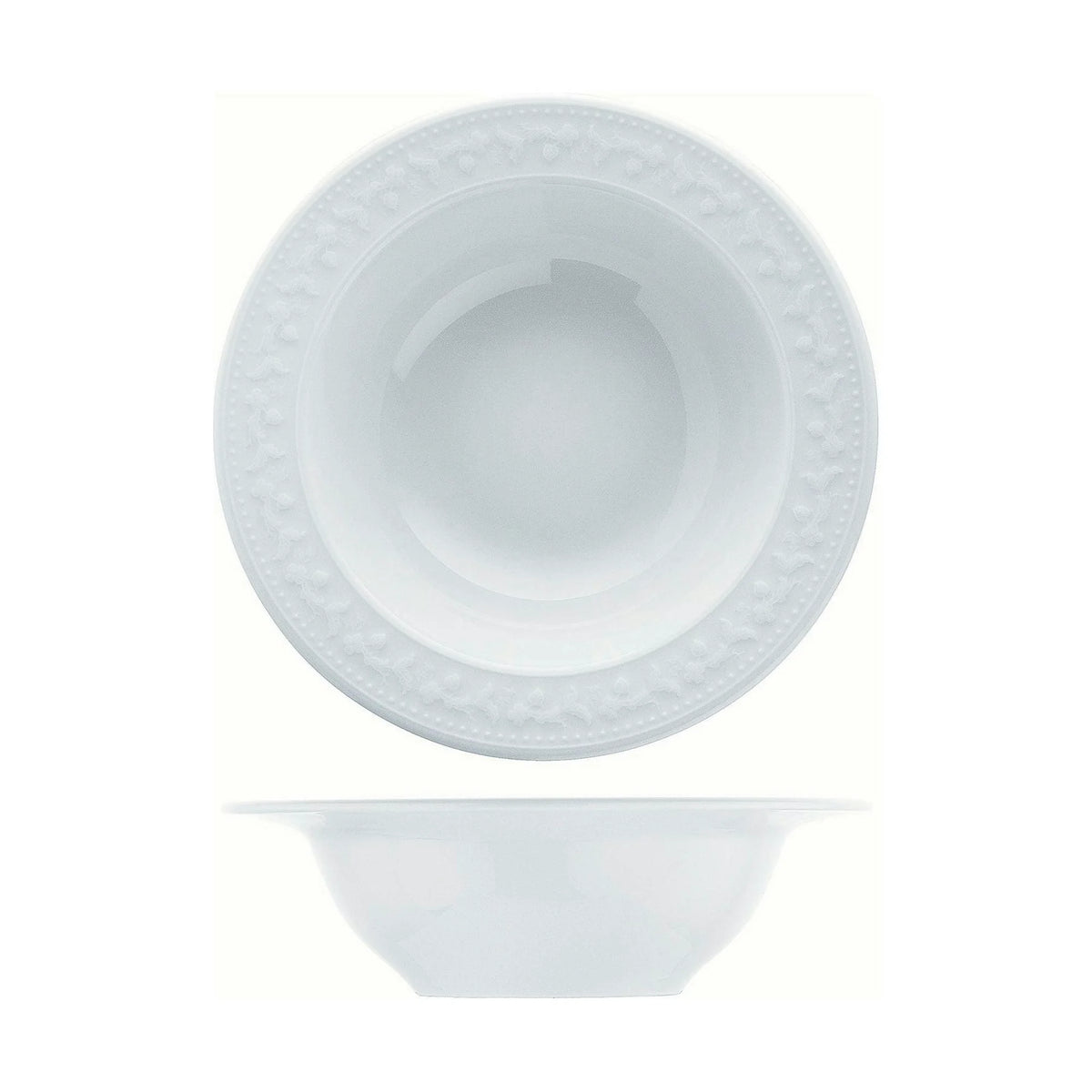 Set de cina SV24Y200, 24 piese, alb, portelan