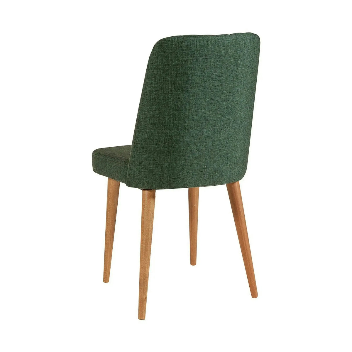 Set masa extensibila cu 2 scaune si bancheta SANTIAGO ATLANTICE, verde/stejar, PAL melaminat/stofa clasica