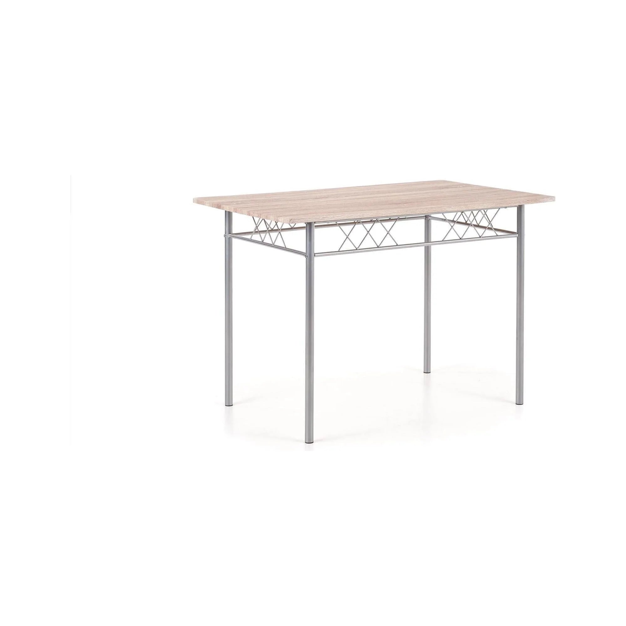 Set masa si 4 scaune FAUST, stejar sonoma