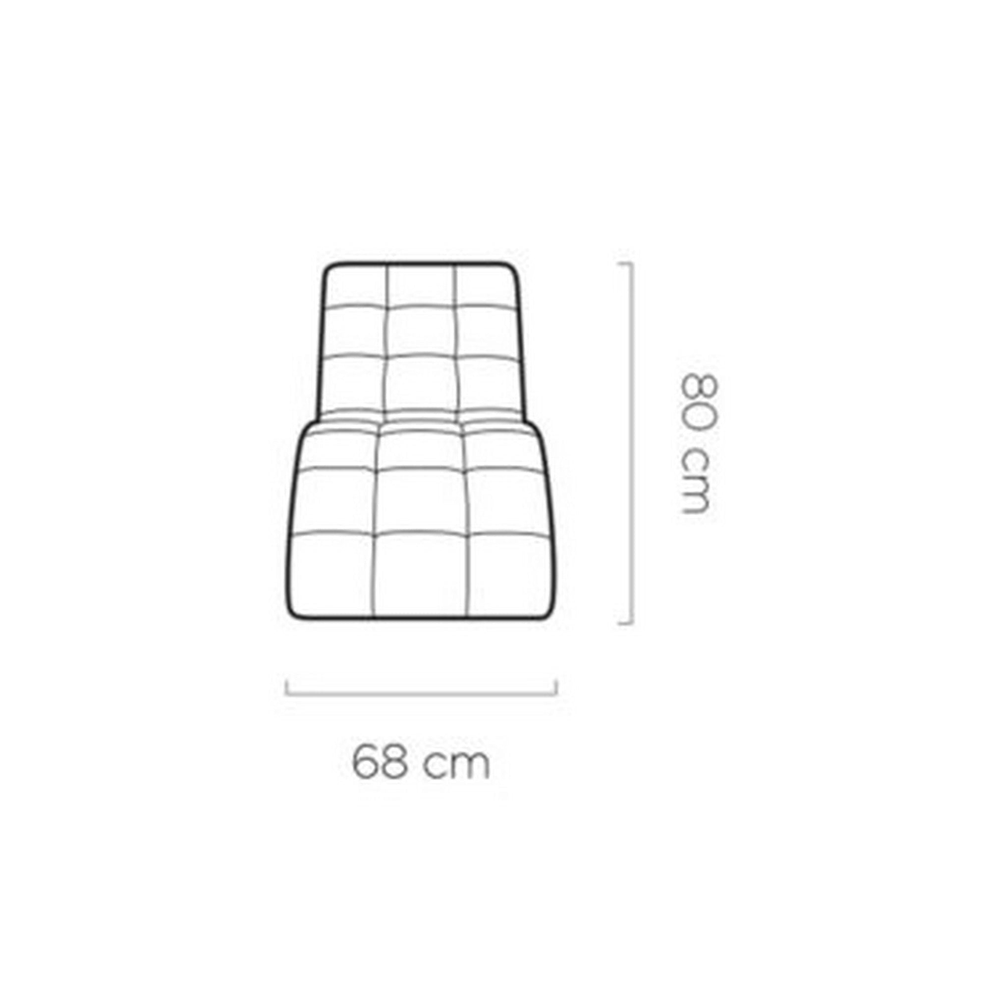 Sezlong LAGUNA, personalizabil materiale Gama Premium, 68x167x80 cm