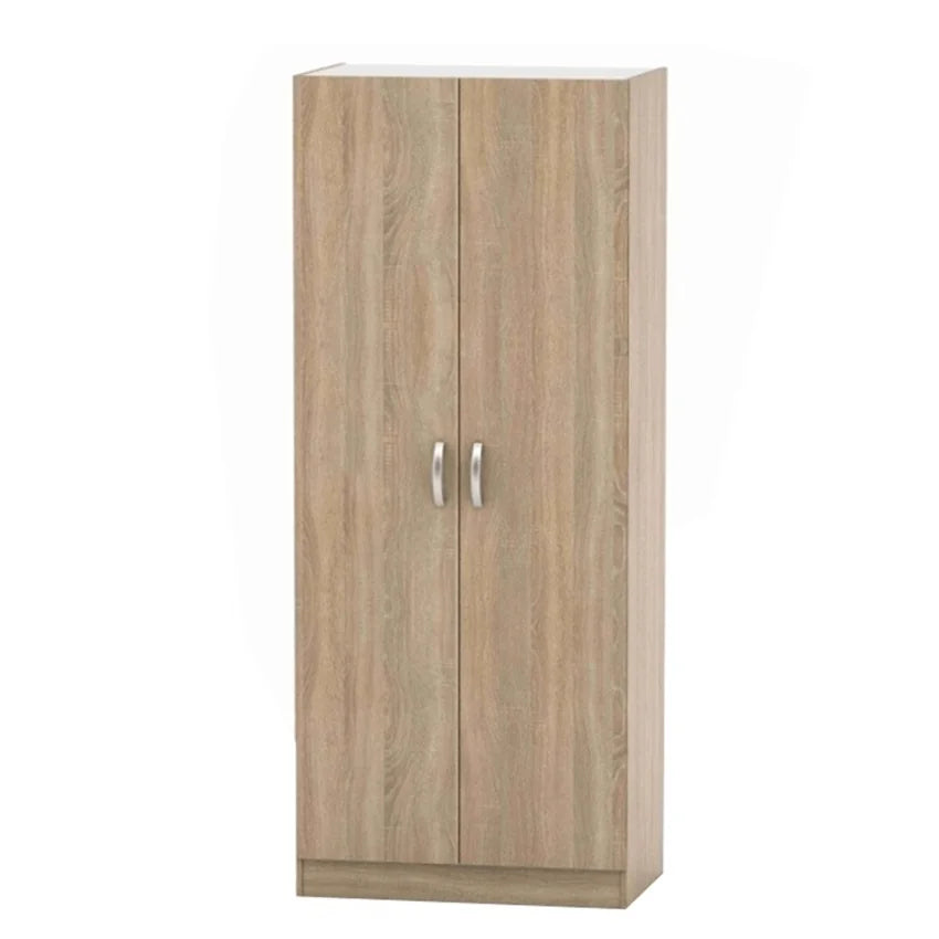 Dulap BETTY 2 BE02-002-00, stejar sonoma, DTD laminat, cu 2 usi, 90x57x220 cm