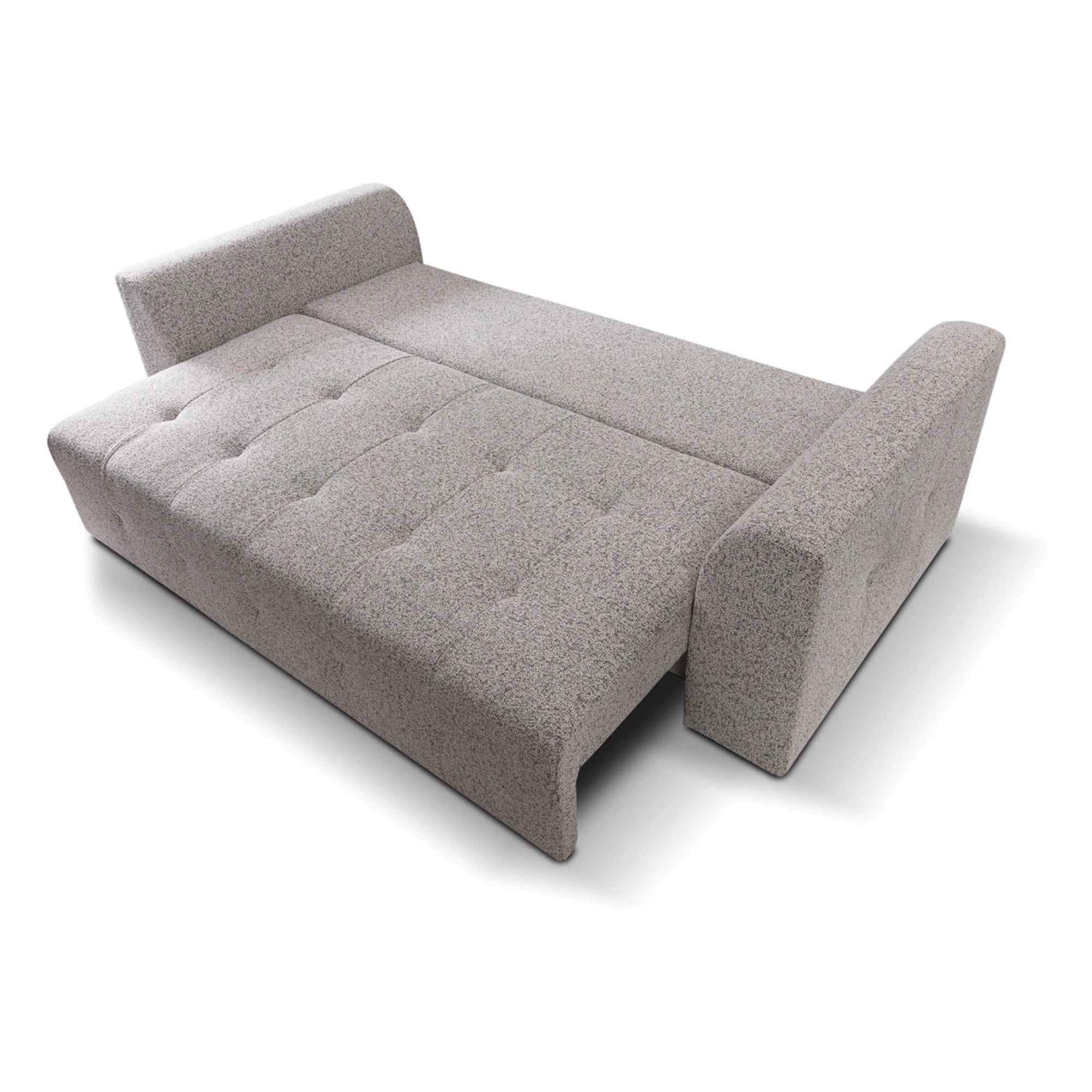 Canapea extensibila ROYAL IV, stofa bej deschis - Puente 06, 247x116x96 cm